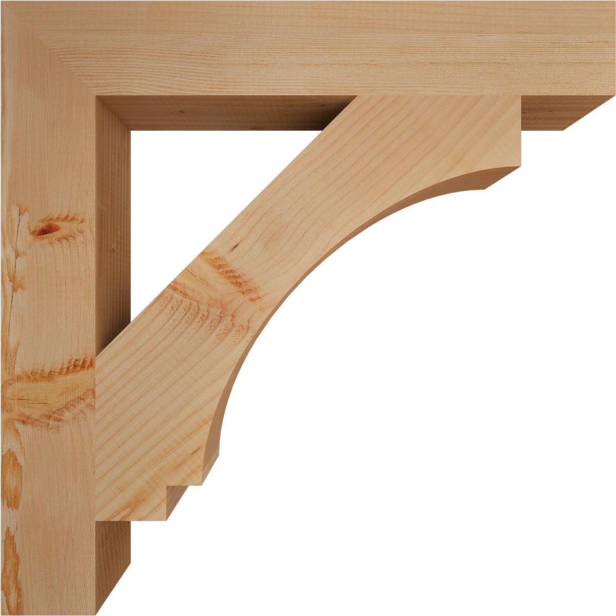 Ekena Millwork BKT04X26X26IMP05SDF Exterior-Brackets-Braces - View #3