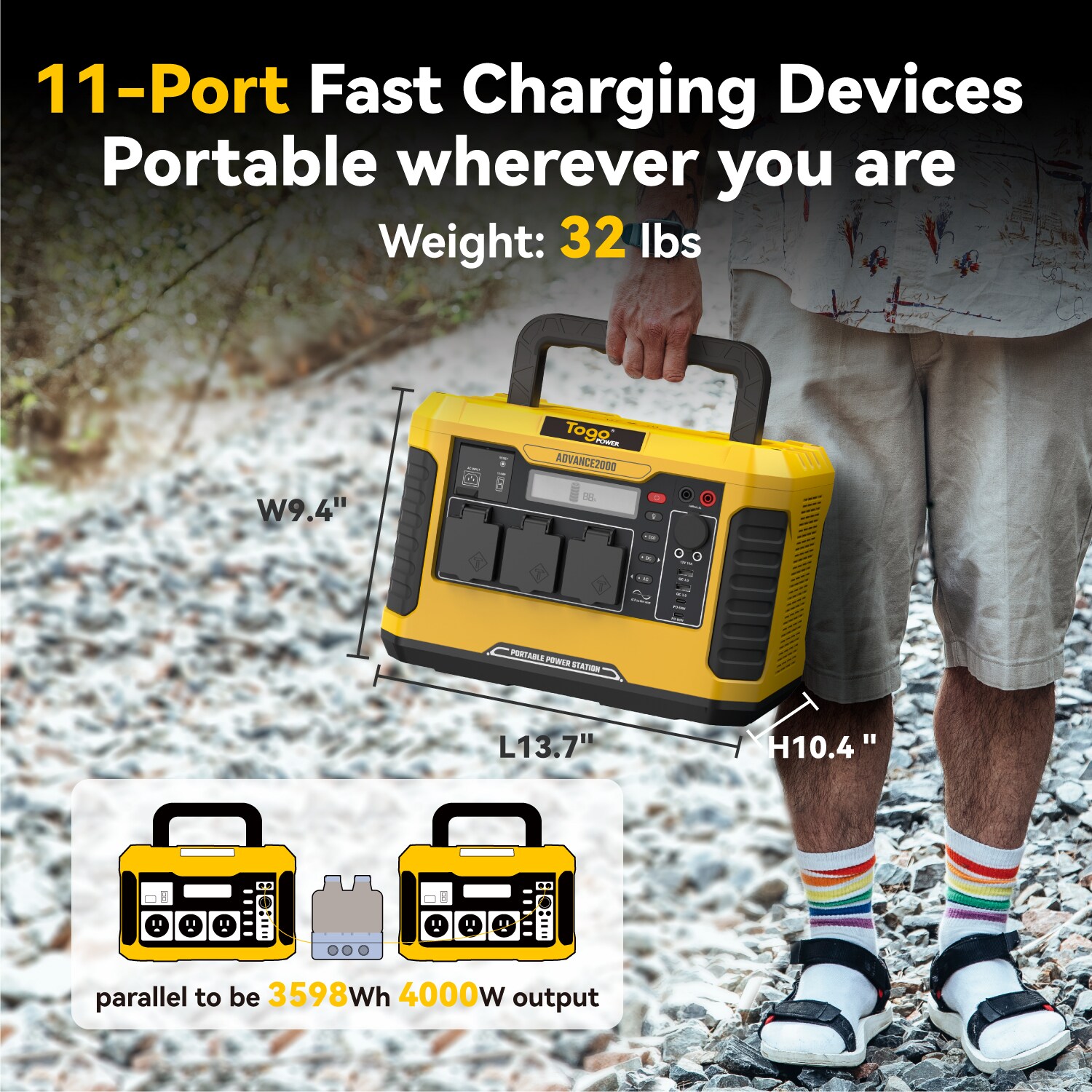 Togopower BUNDLE 2 Solar-Generators - View #3