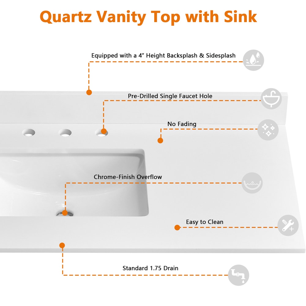 EQLOO Q635M Vanity-Tops - View #4