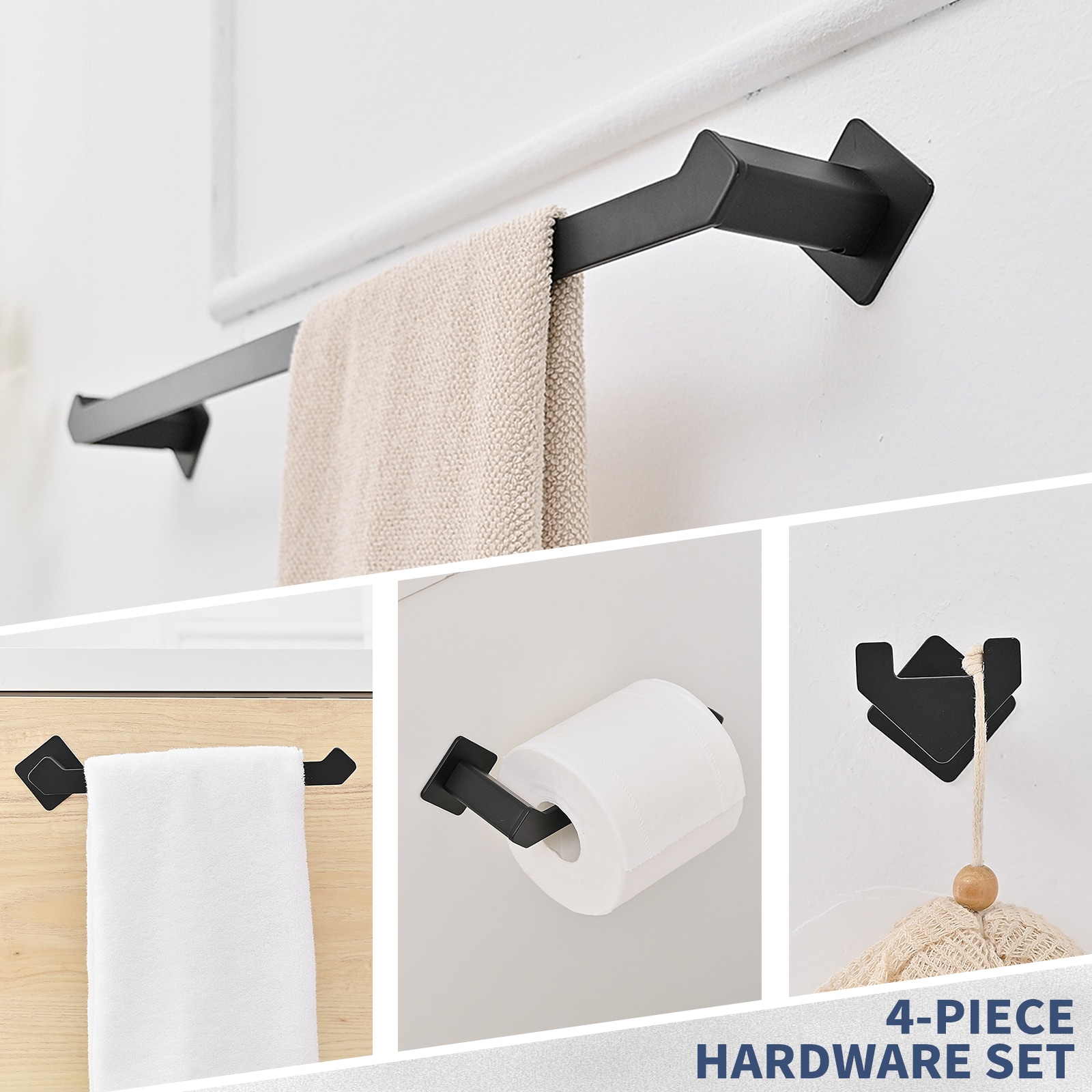 BWE A-91010-BLACK Decorative-Bath-Hardware-Kits - View #5