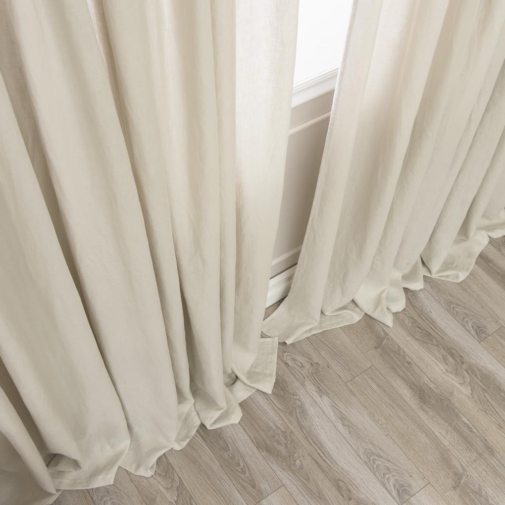 Best Home Fashion YK-04-TAB-LN-96-NATU curtains - View #3