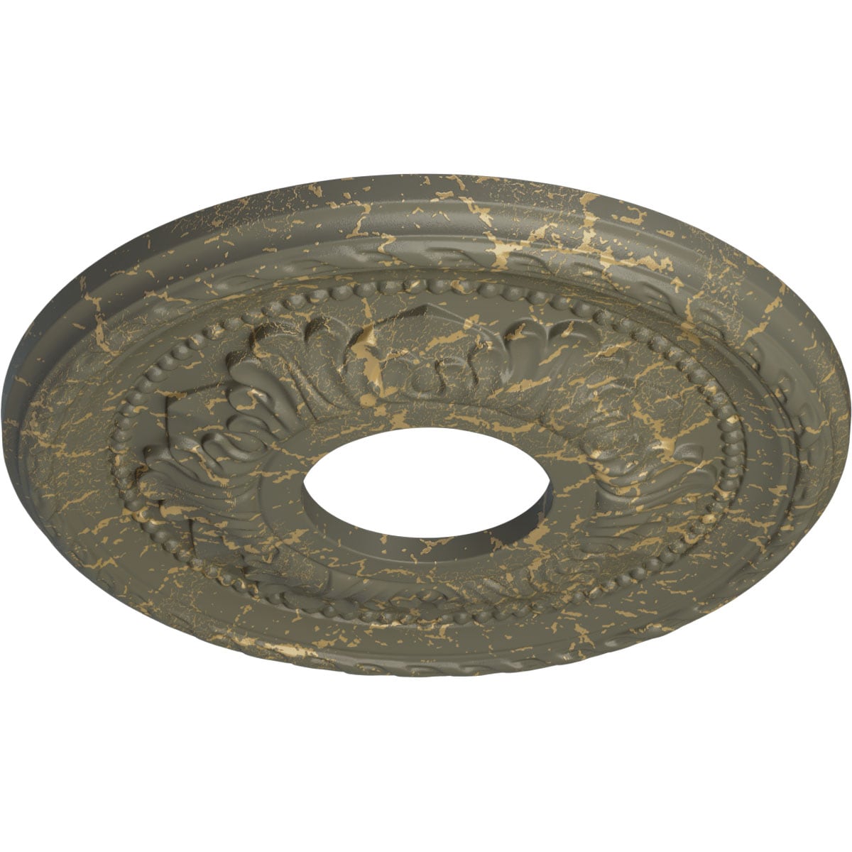 Ekena Millwork CM12PMWHC Ceiling-Medallions - View #2