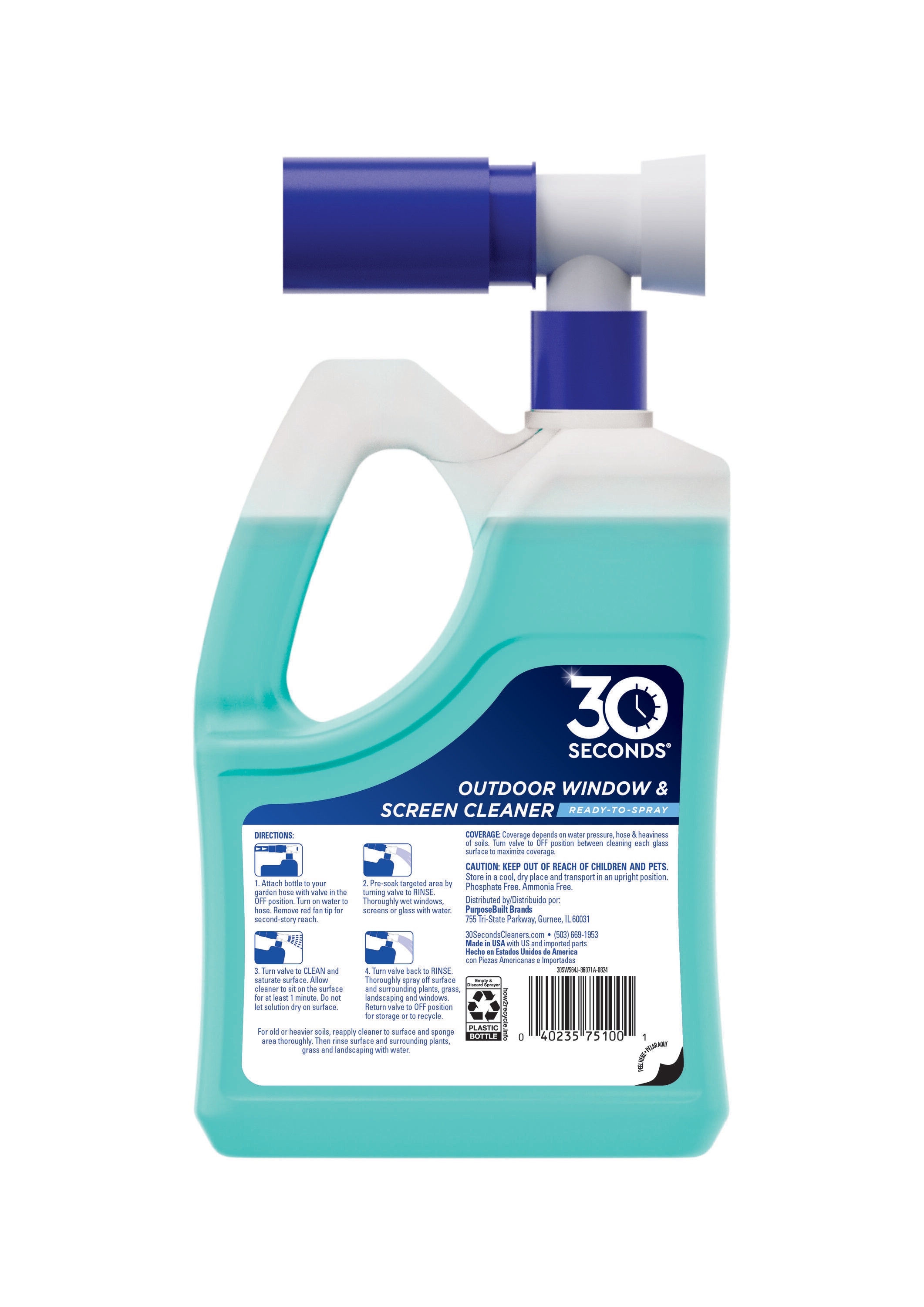 30 SECONDS 30S100 Glass-Cleaners - View #2