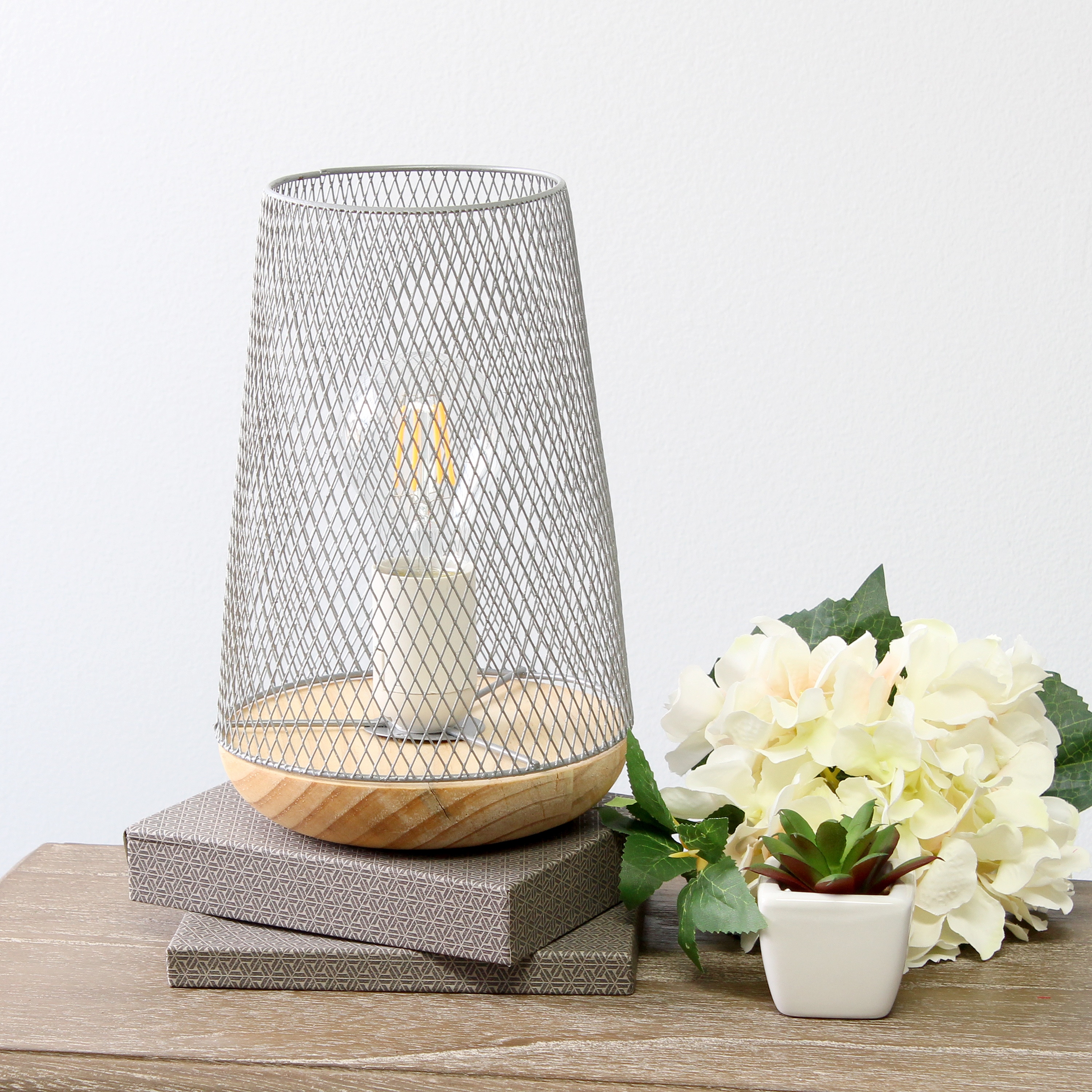 Simple Designs LT1074-GRY Table-Lamps - View #4