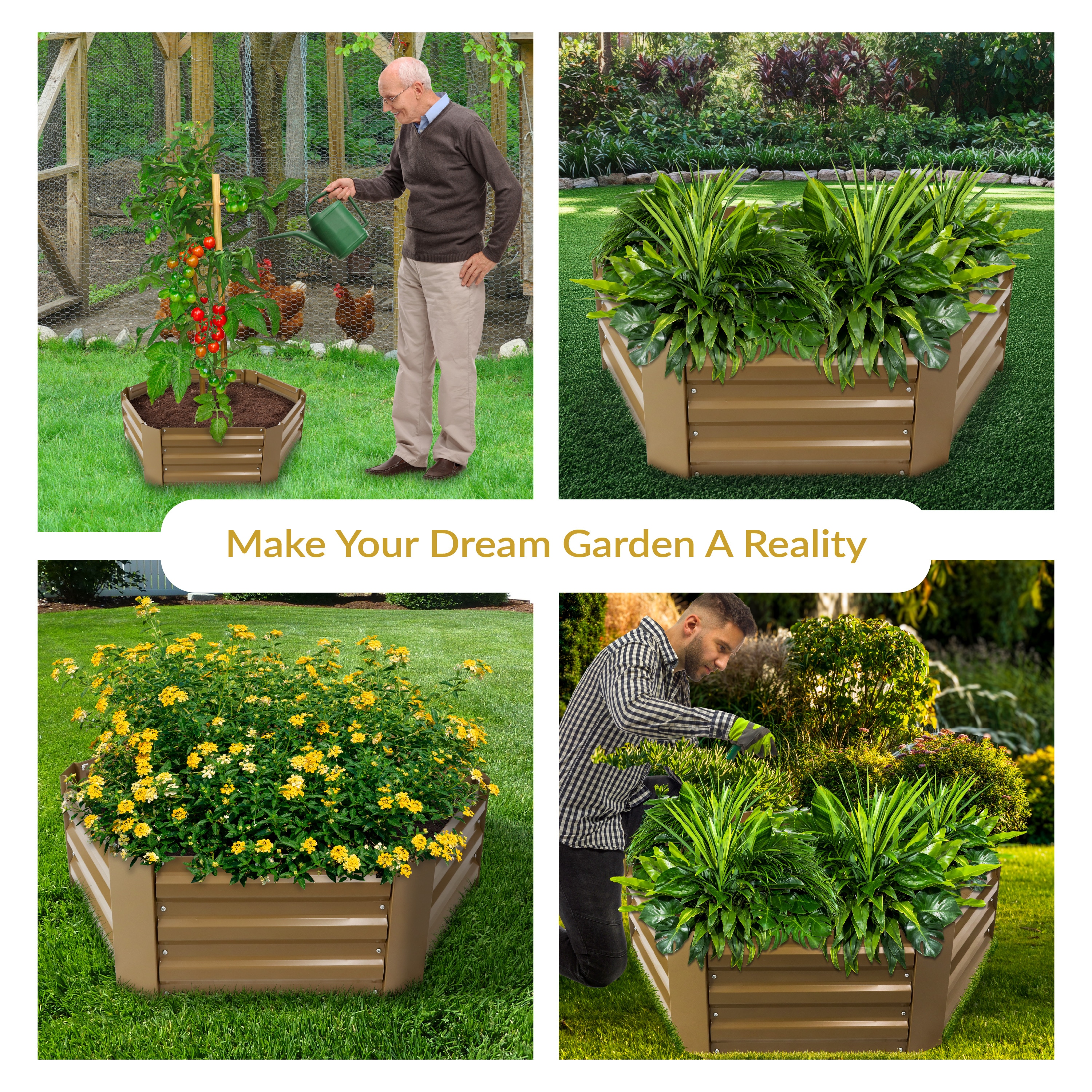 Sunnydaze Decor HB-567 Raised-Garden-Beds - View #5