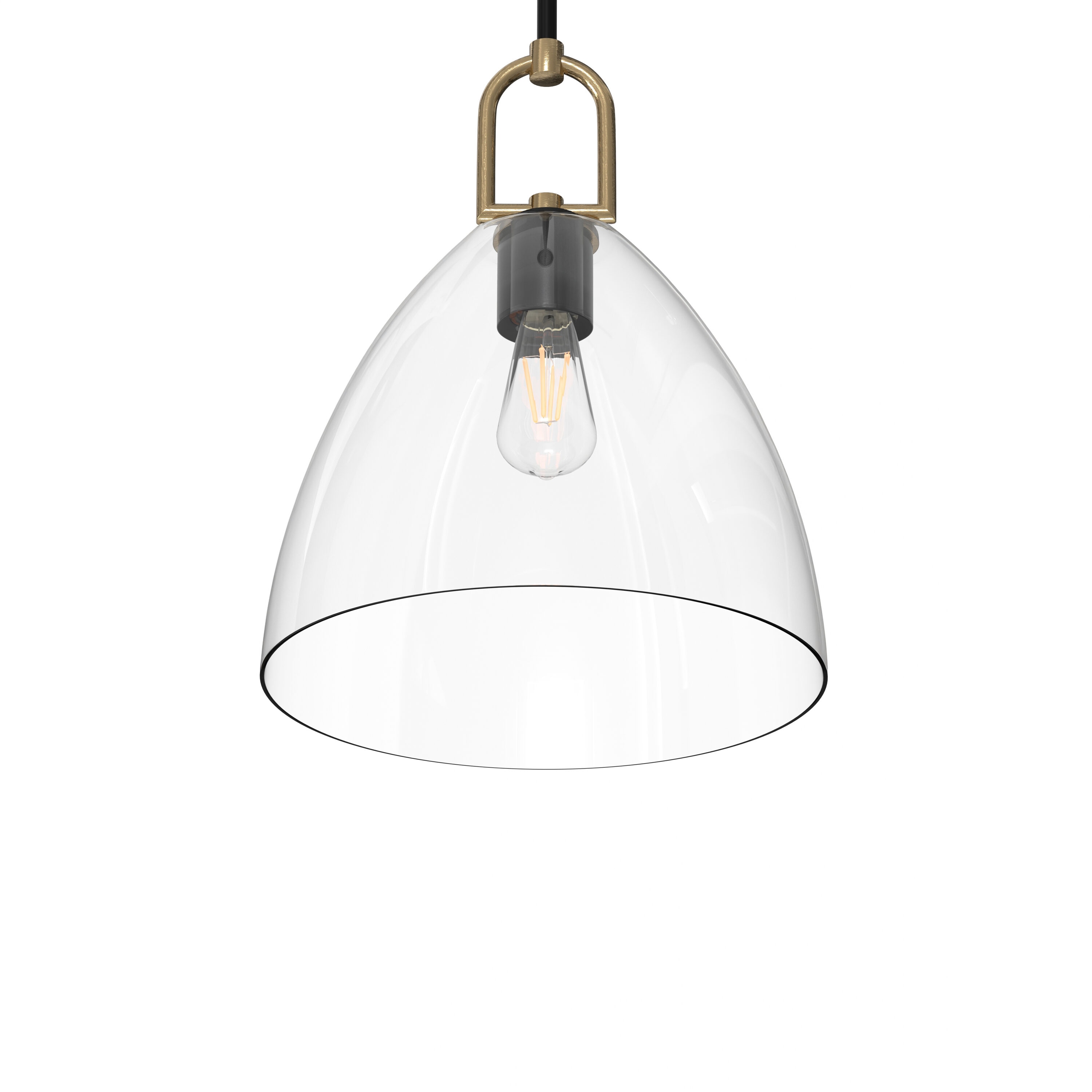 allen + roth PL32-1MBKG Pendant-Lights - View #7