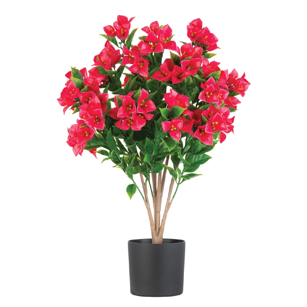 24-in Fuchsia Indoor/Outdoor Floor Bougainvillea Artificial Plant