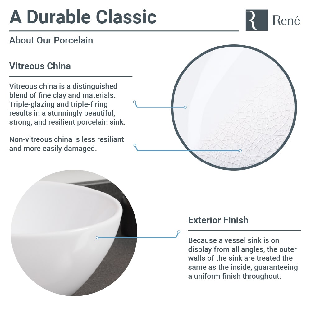 Rene R2-5031-W-R9-7003-BN Bath-Sink - View #5