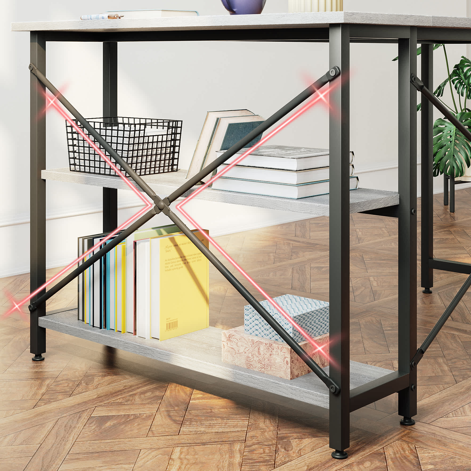Bestier LOW-1298-D31BSH desks - View #3