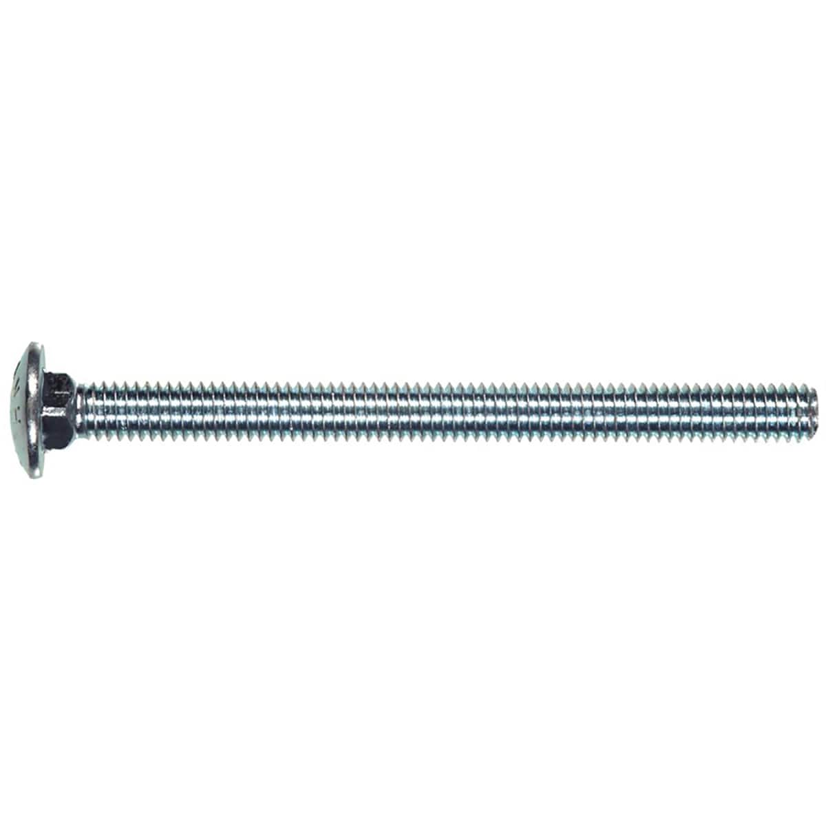 Hillman 240301 1/2-in x 2-1/2-in Zinc-plated Coarse Thread Interior Carriage Bolt