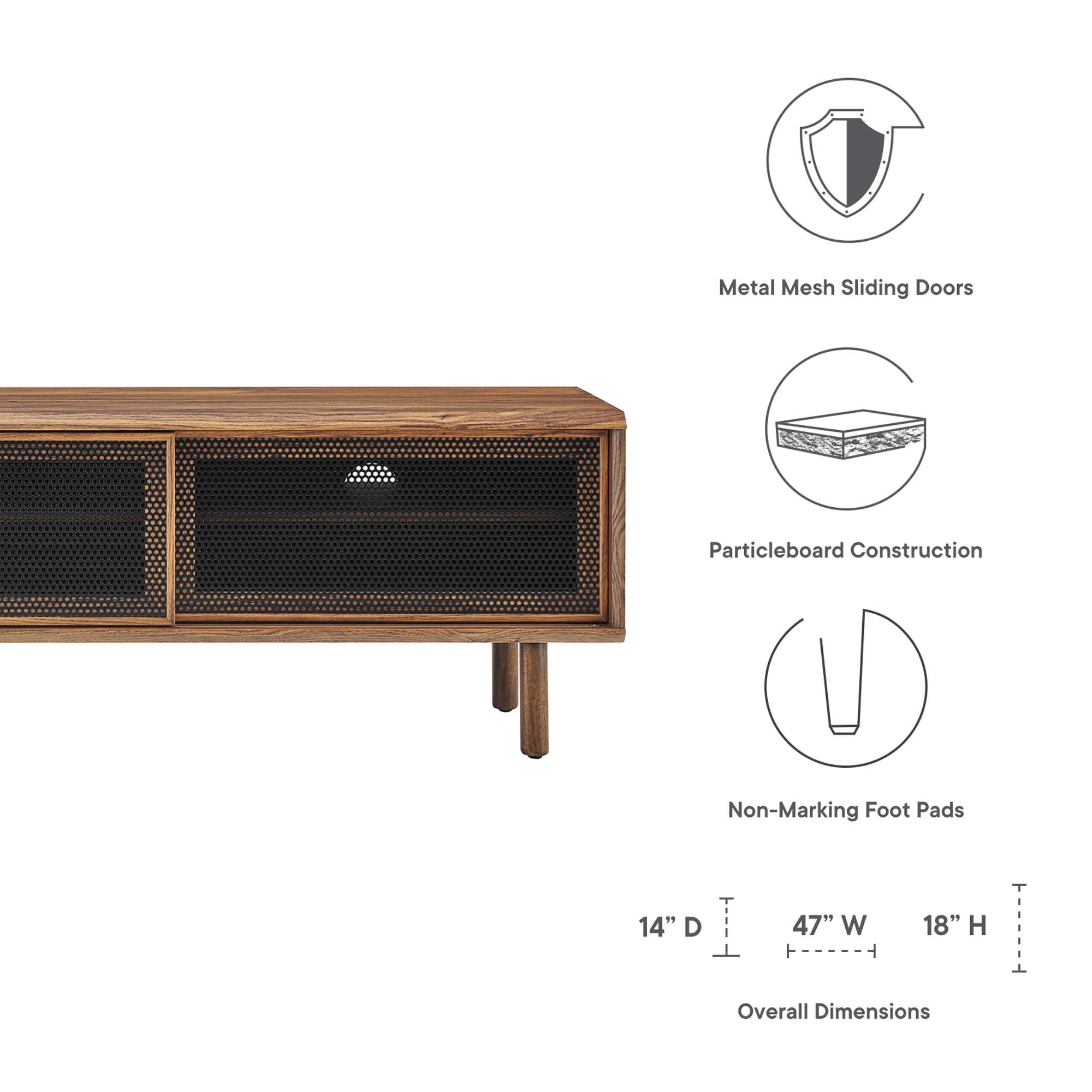 Modway EEI-6233-WAL Tv-Stands - View #2