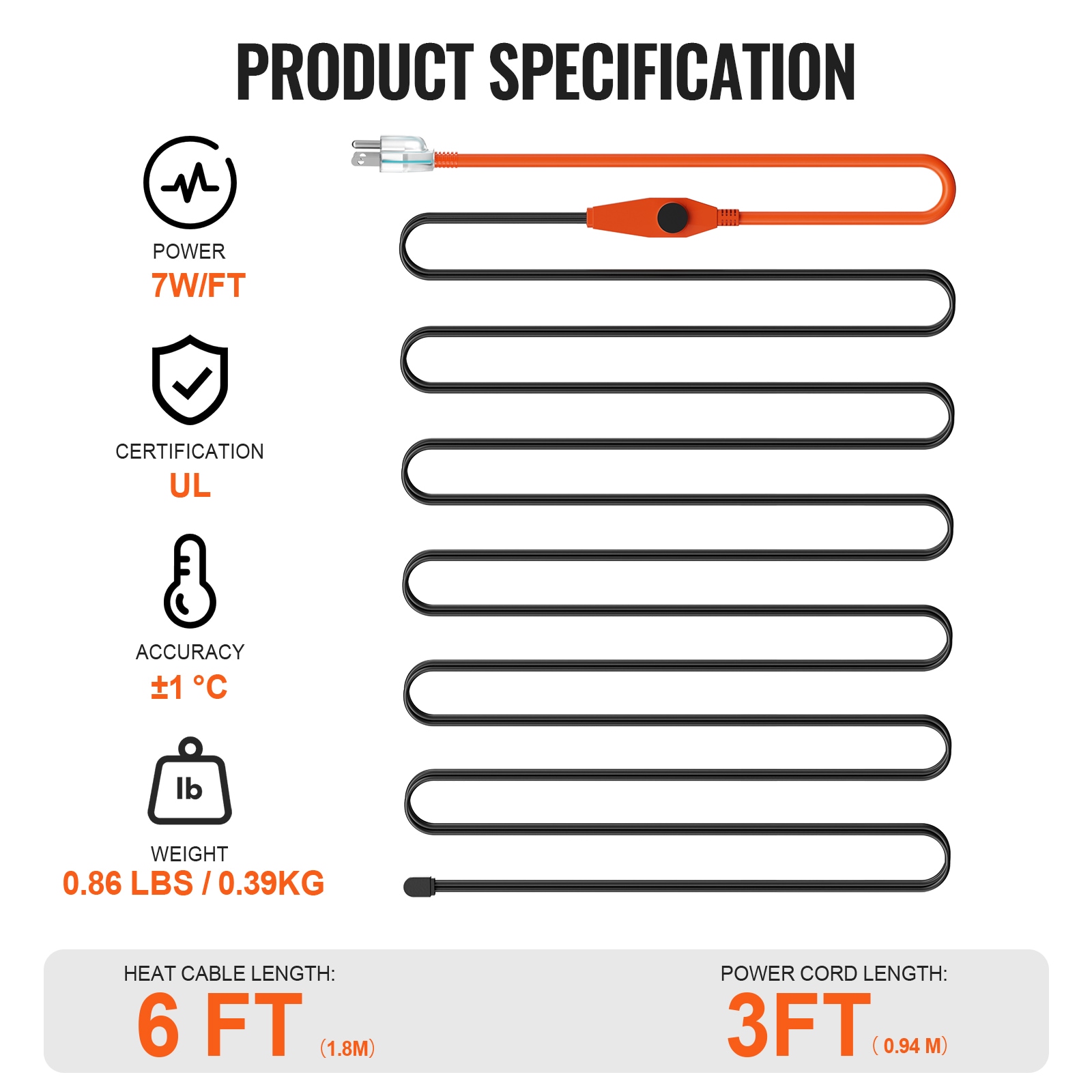 VEVOR SCHGLGWQGDJR05808V1 Tubular-Pipe-Wrap - View #7
