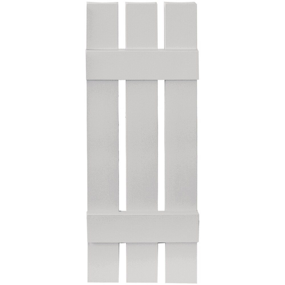Vantage V5371235030 12.063-in W x 35-in H Paintable Spaced Exterior Shutters