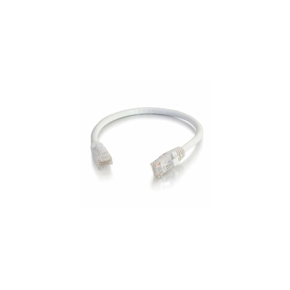 C2G CTG7577  - Cables to Go- 29952 1ft Cat5e Snagless Unshielded- UTP- Network Patch Cable- White