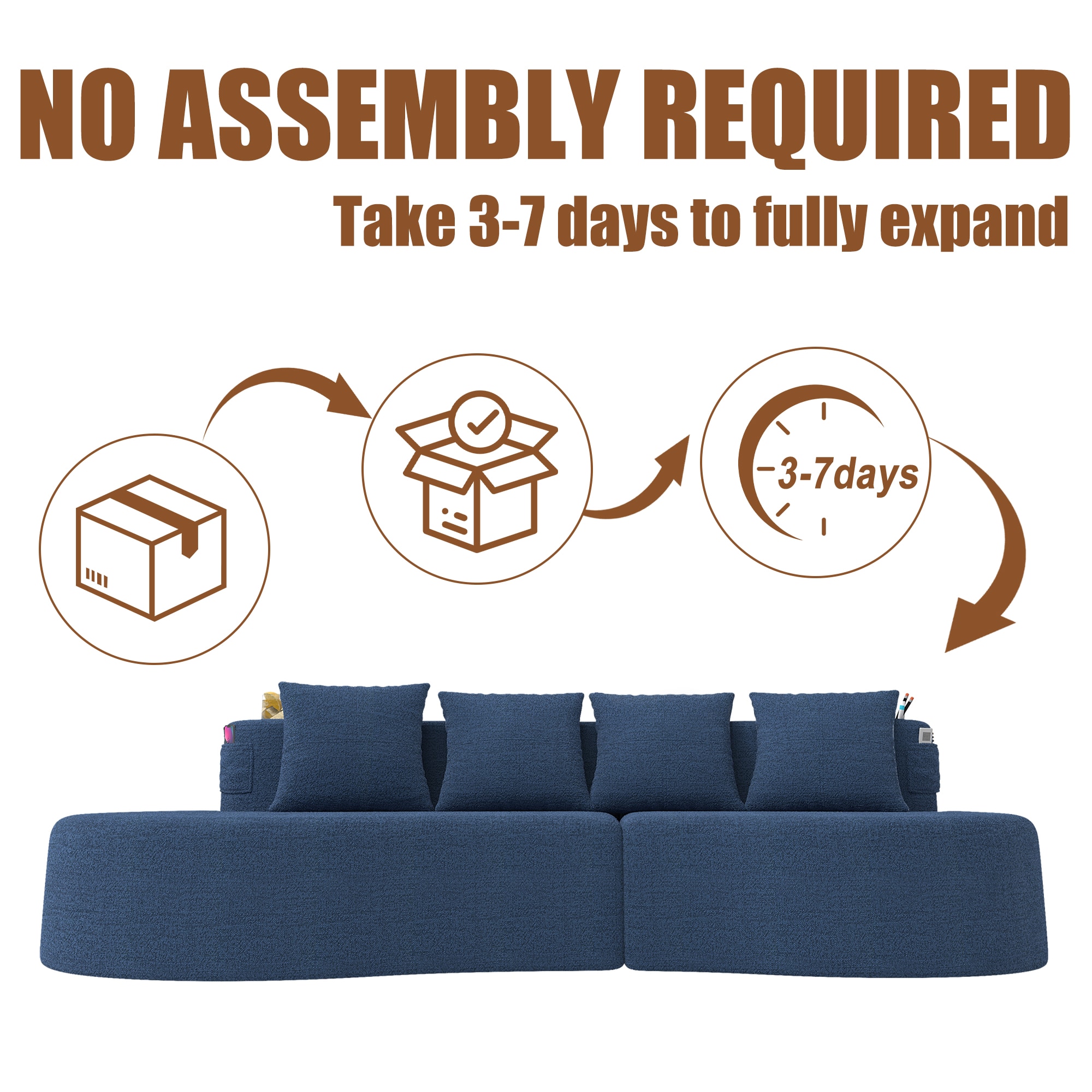 Tinyhomie LW-Y-OR-9444 Sofas-Loveseats - View #4