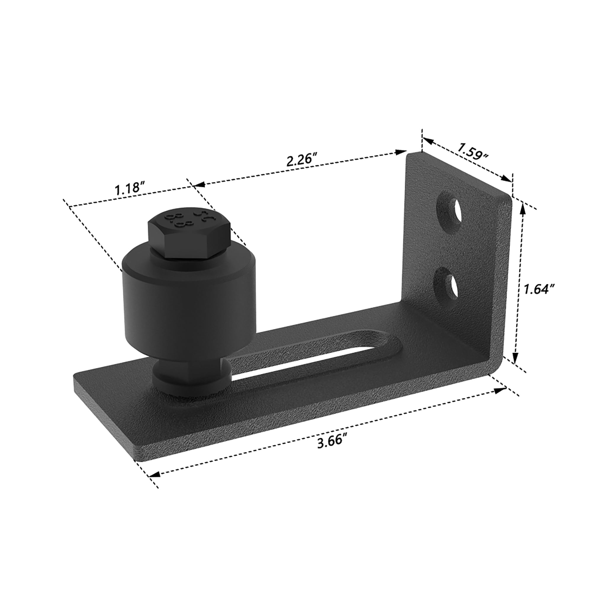 Clihome X0023A4F3T-LTC Barn-Door-Roller-Kits - View #4