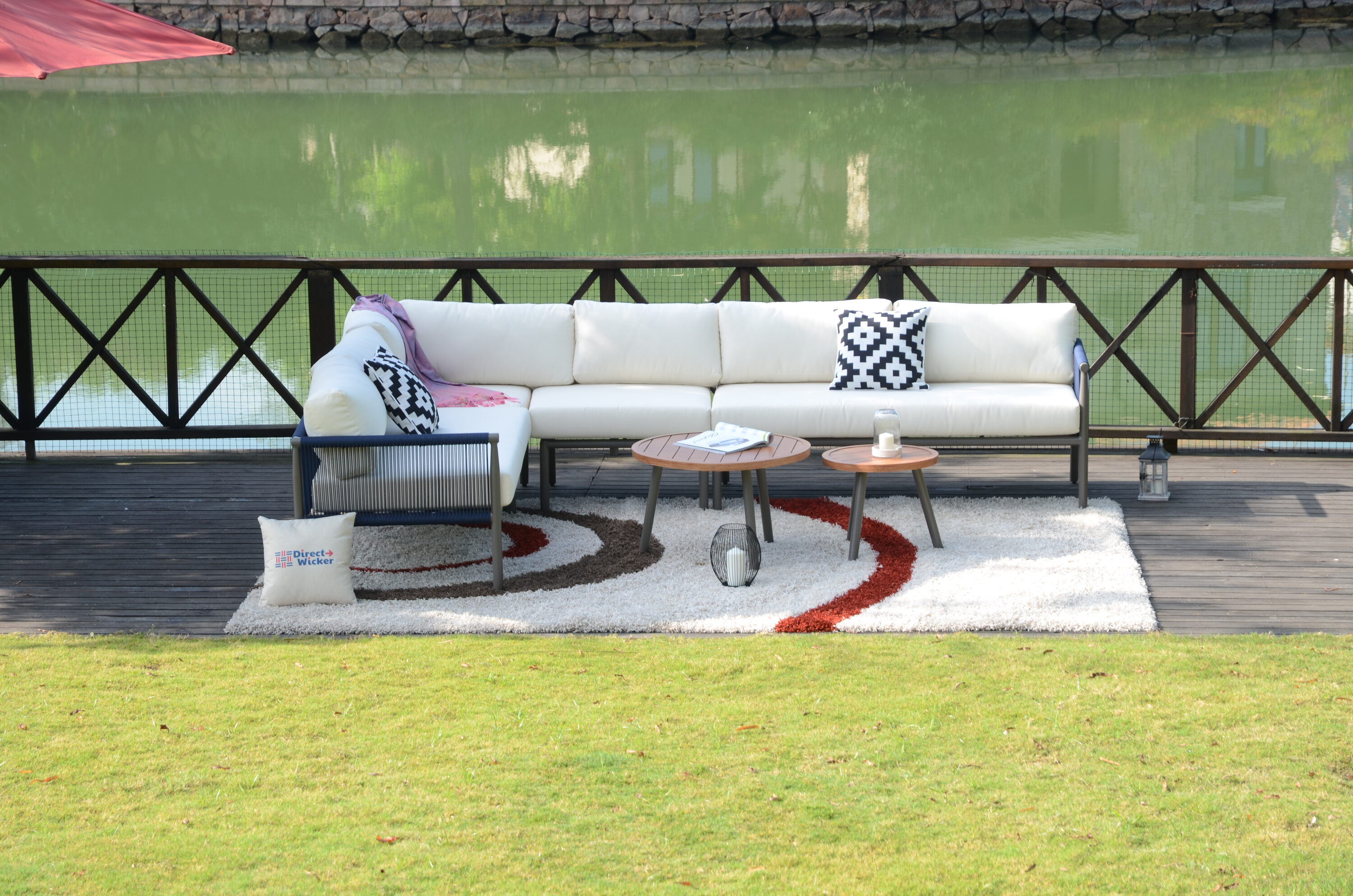 Direct Wicker DWS-1904 Patio-Conversation-Sets - View #2