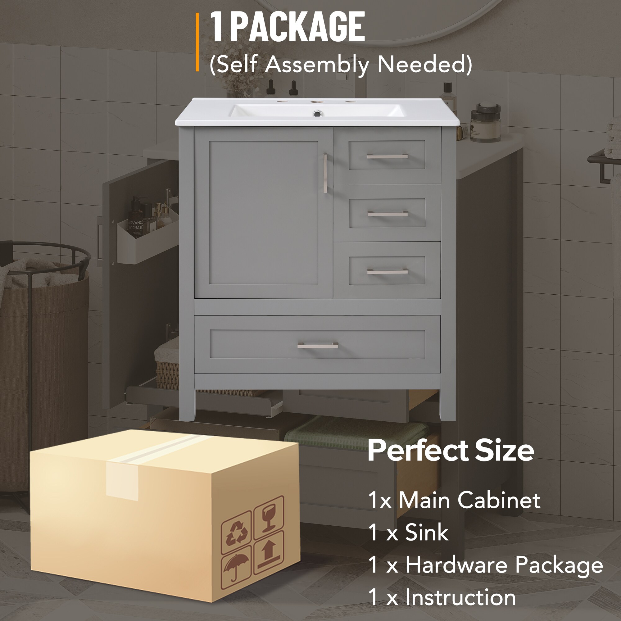 GDFStudio 338049 Bath-Vanity-Combo - View #9