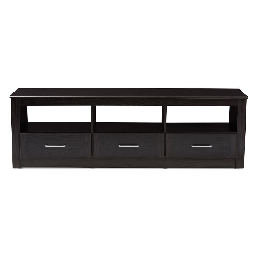 Baxton Studio Ryleigh Modern Contemporary Espresso TV Cabinet