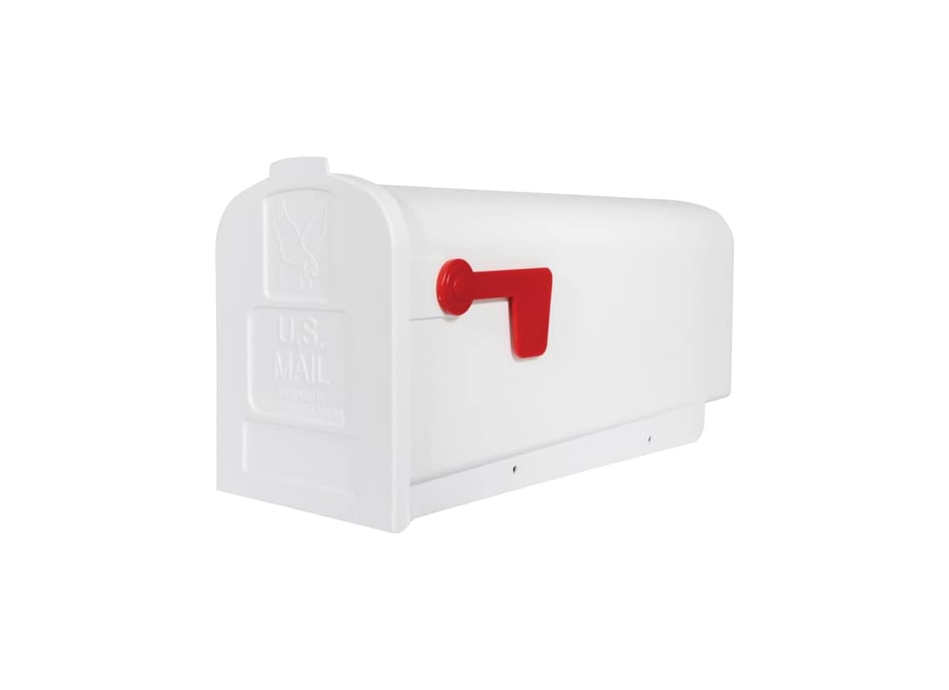 Gibraltar Mailboxes Post-Mounted Mailbox Black Model 2041-7143 #2041-7143-7B95
