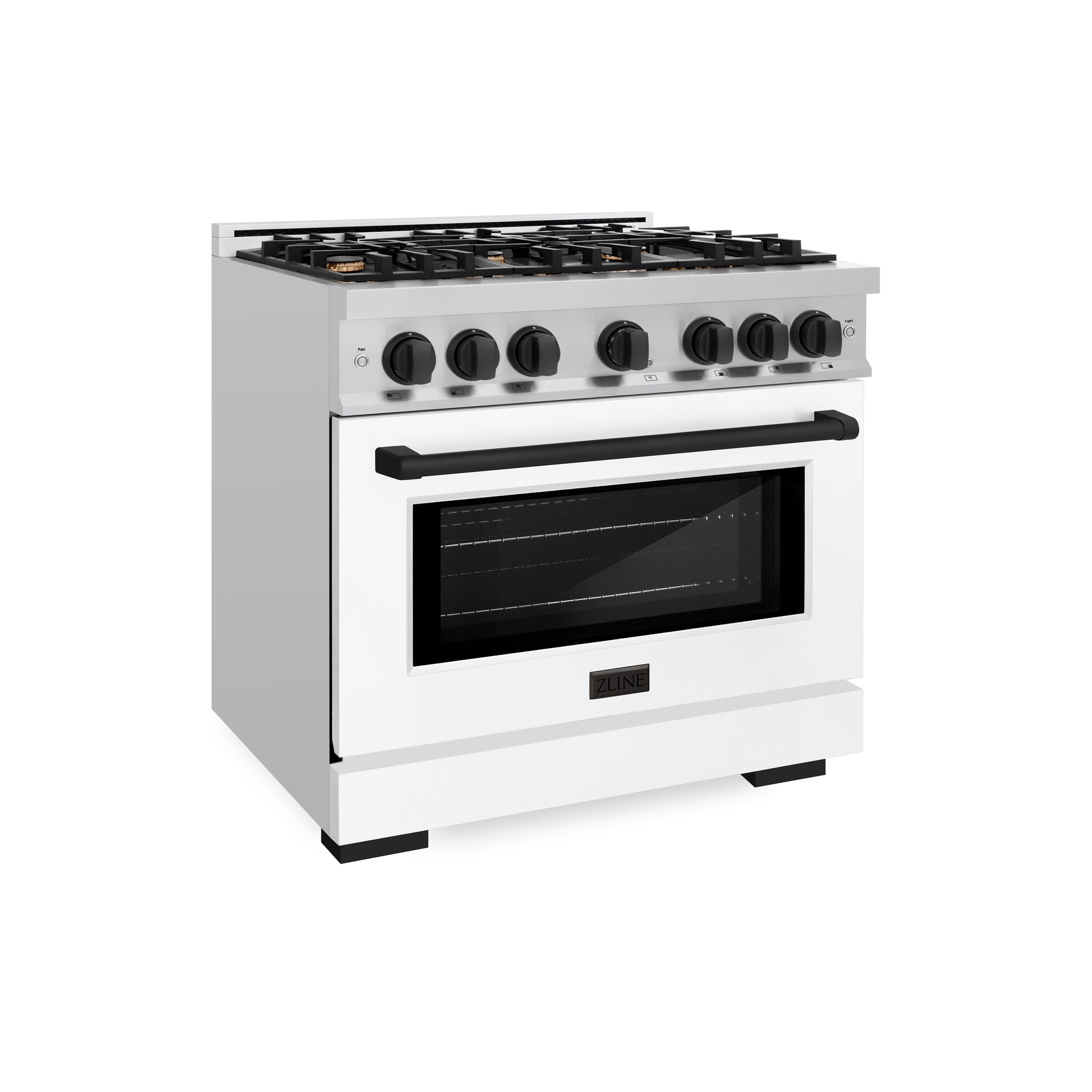 ZLINE KITCHEN & BATH HDRZ-WM-36-MB Dual-Fuel-Ranges - View #2