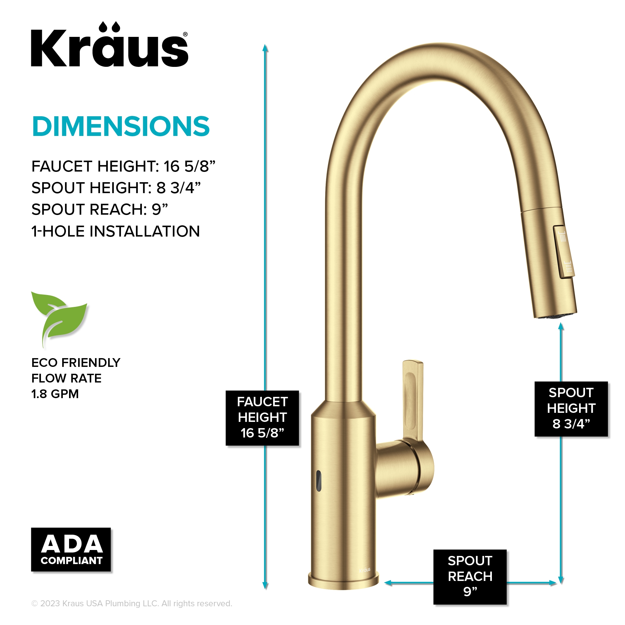 Kraus KSF-2830BB Kitchen-Faucets - View #7