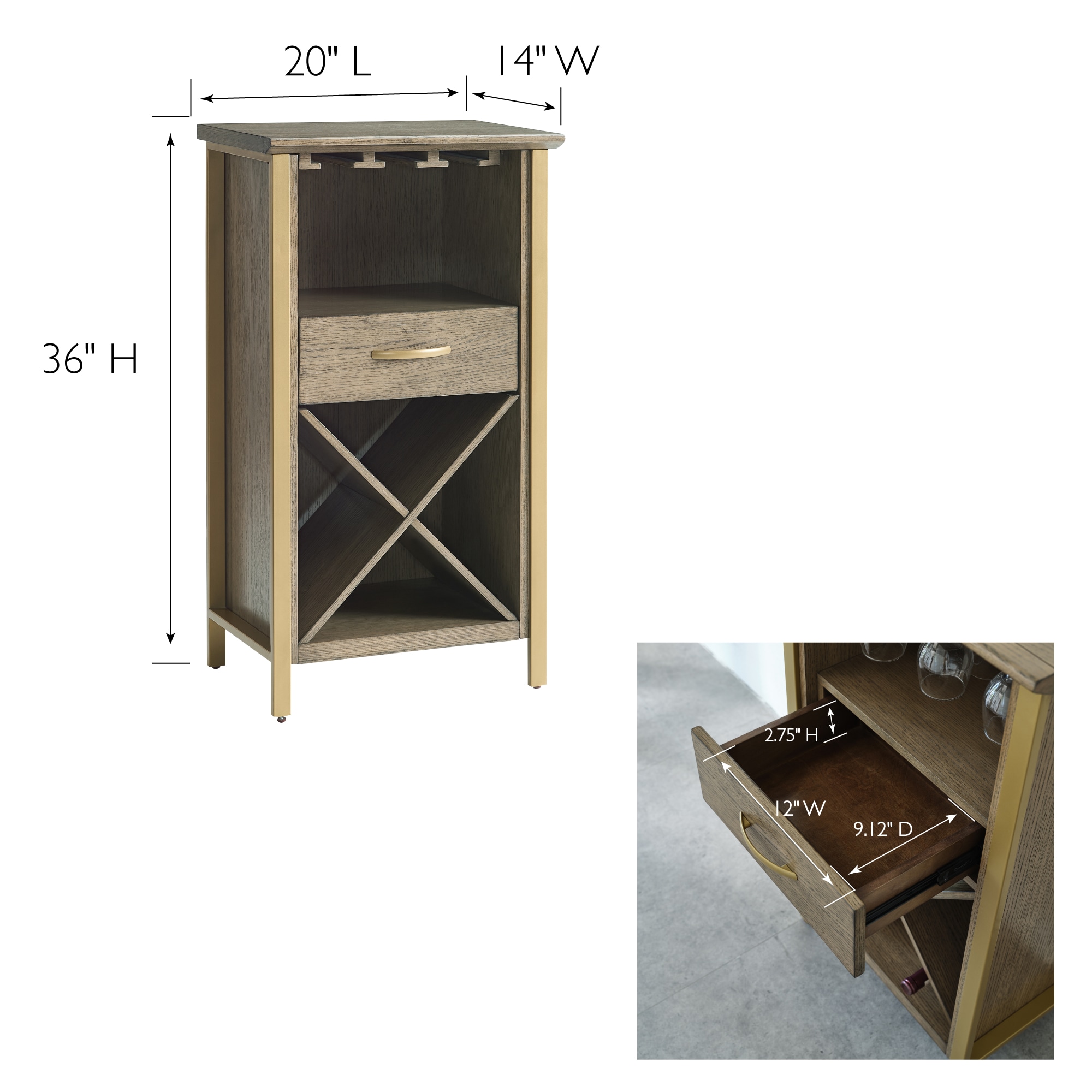 Leick Home 9500-DN Wine-Racks - View #3