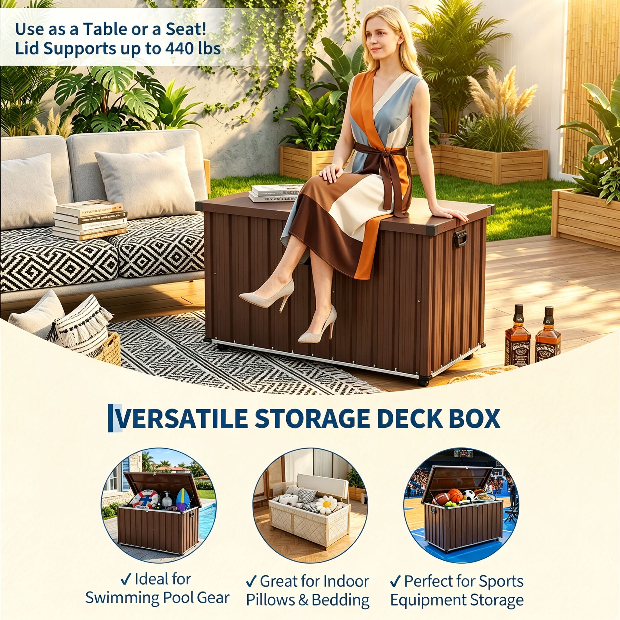 Garvee CD6-Q31WM-BR Deck-Boxes - View #4