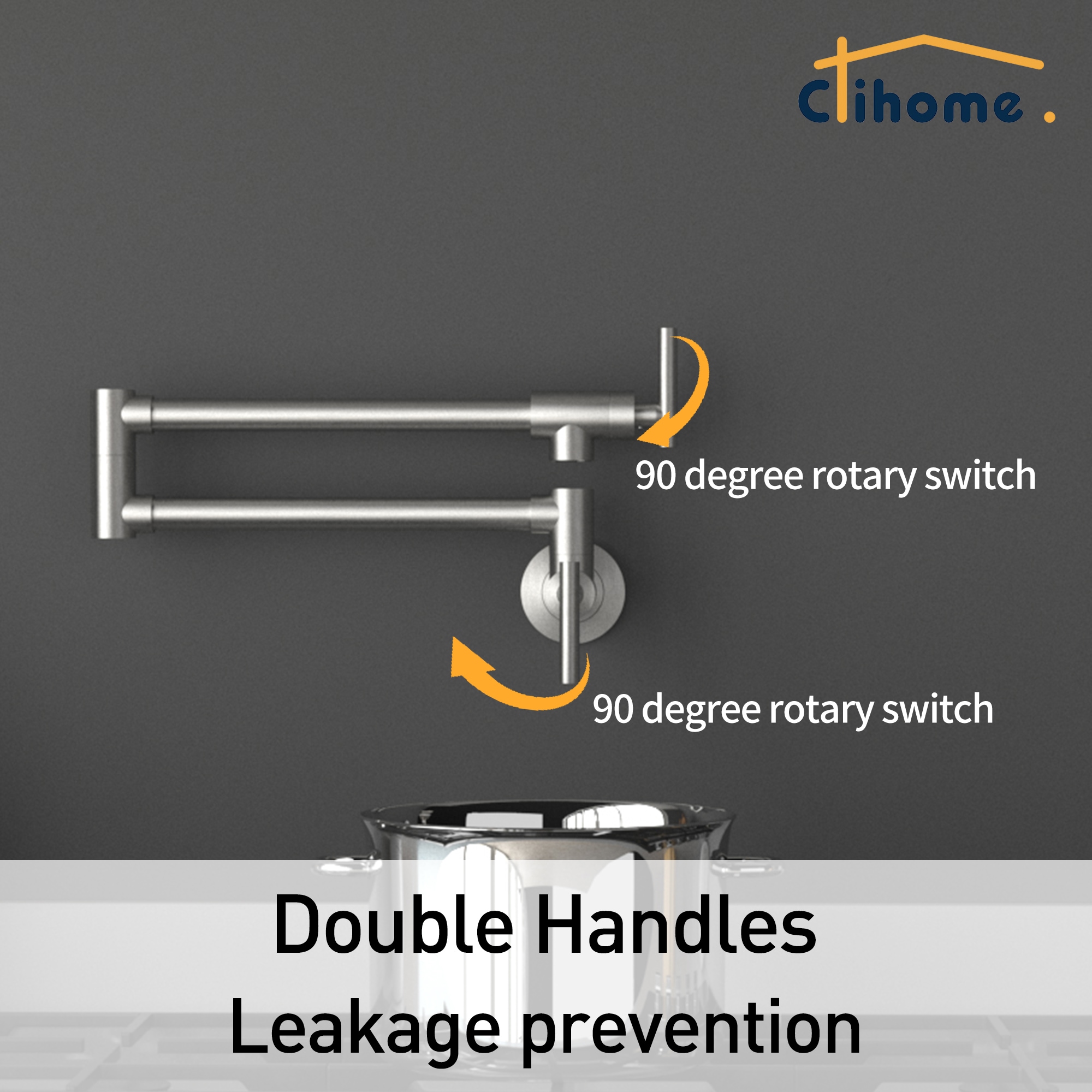 Clihome DG-KF46NS-1 Kitchen-Faucets - View #6