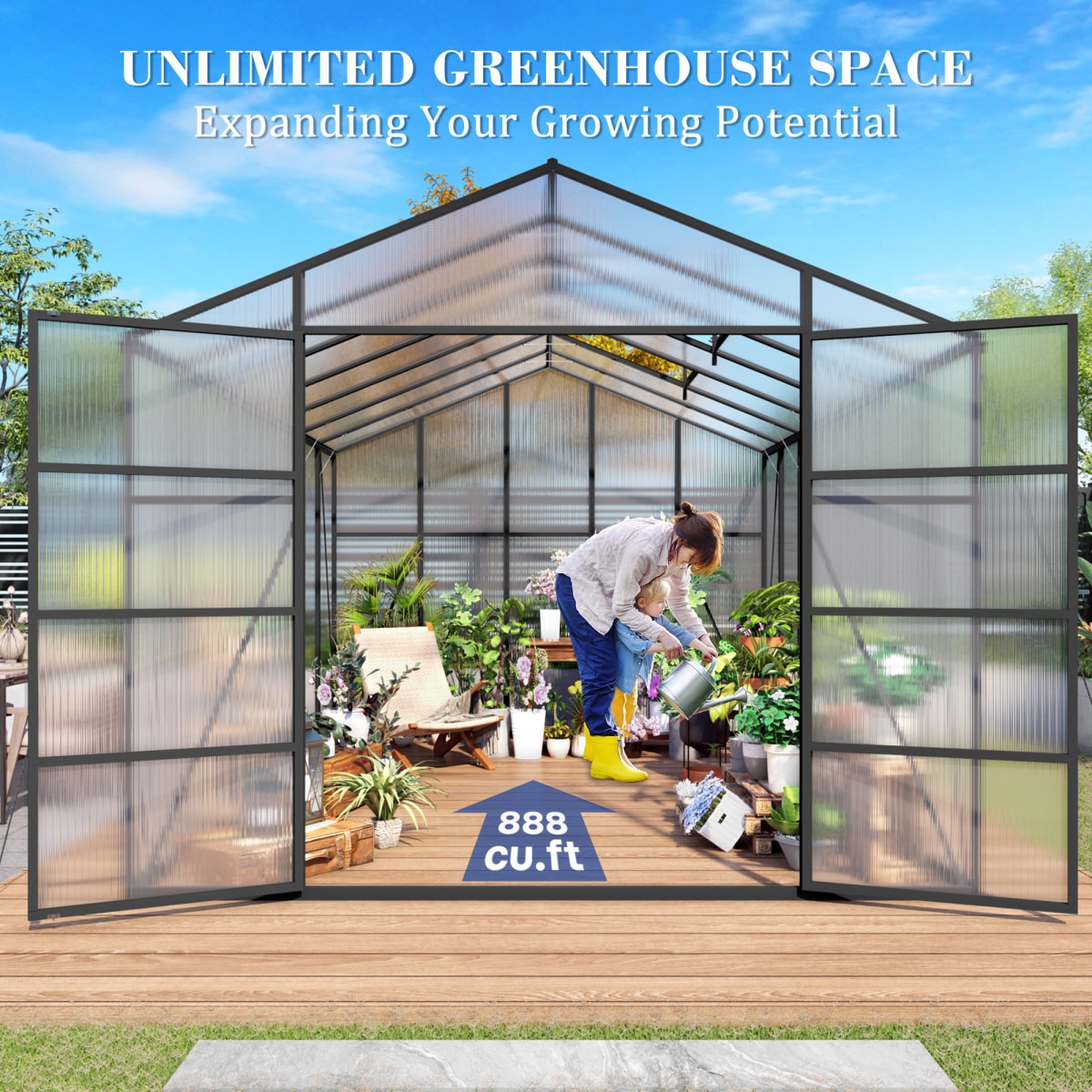 Streamdale Furniture W2885S00012 greenhouses - View #7