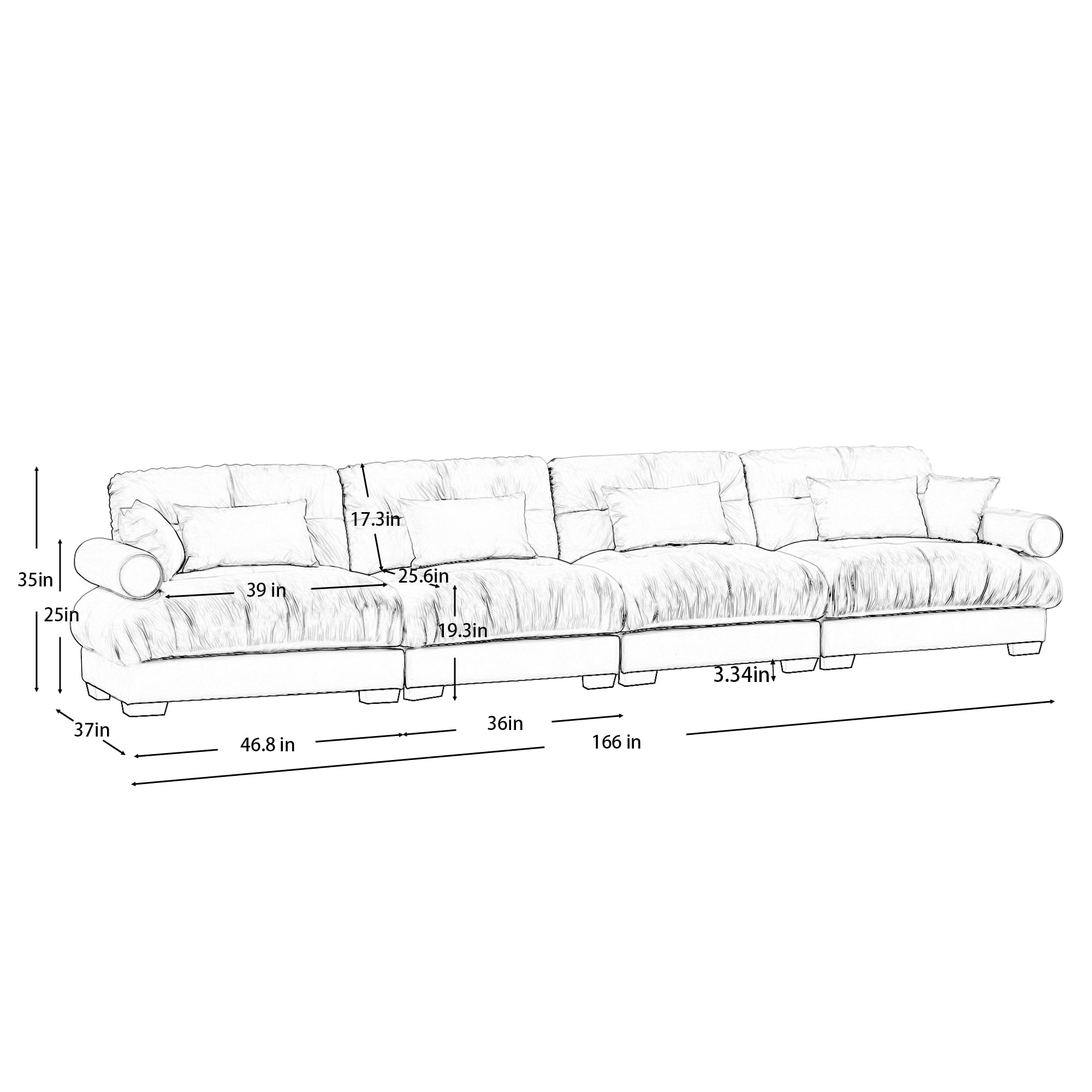 Bybafun YC2400017 Living-Room-Sets - View #3
