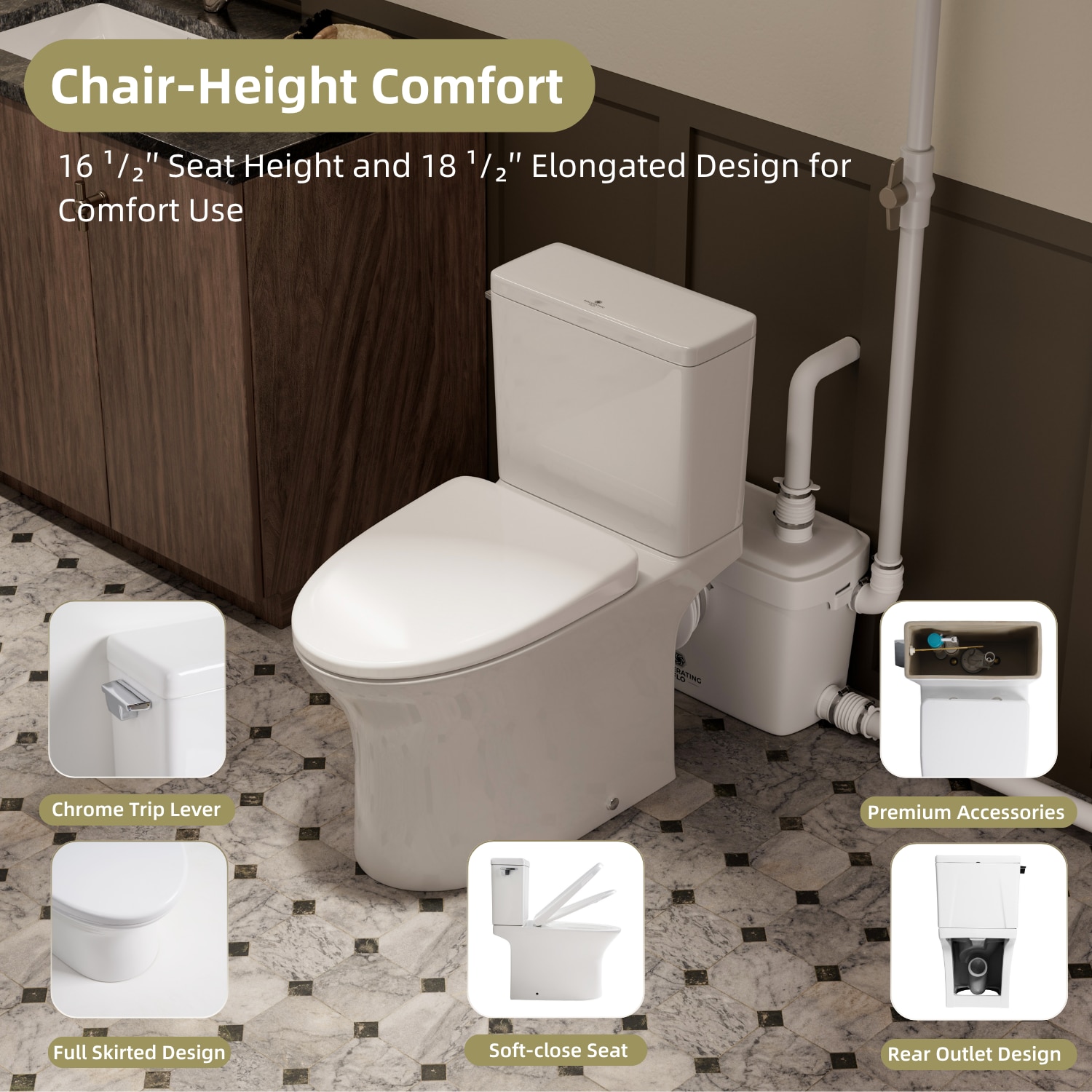 Maceratingflo LSMF600T05 toilets - View #8