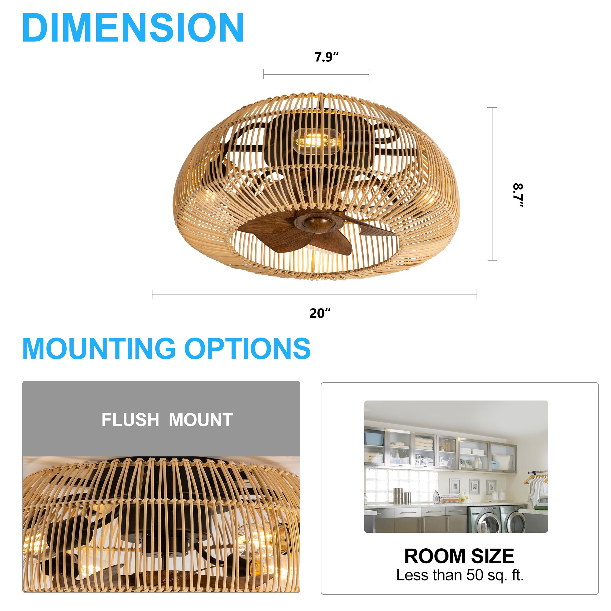 Breezary 33011-BK Ceiling-Fans - View #9