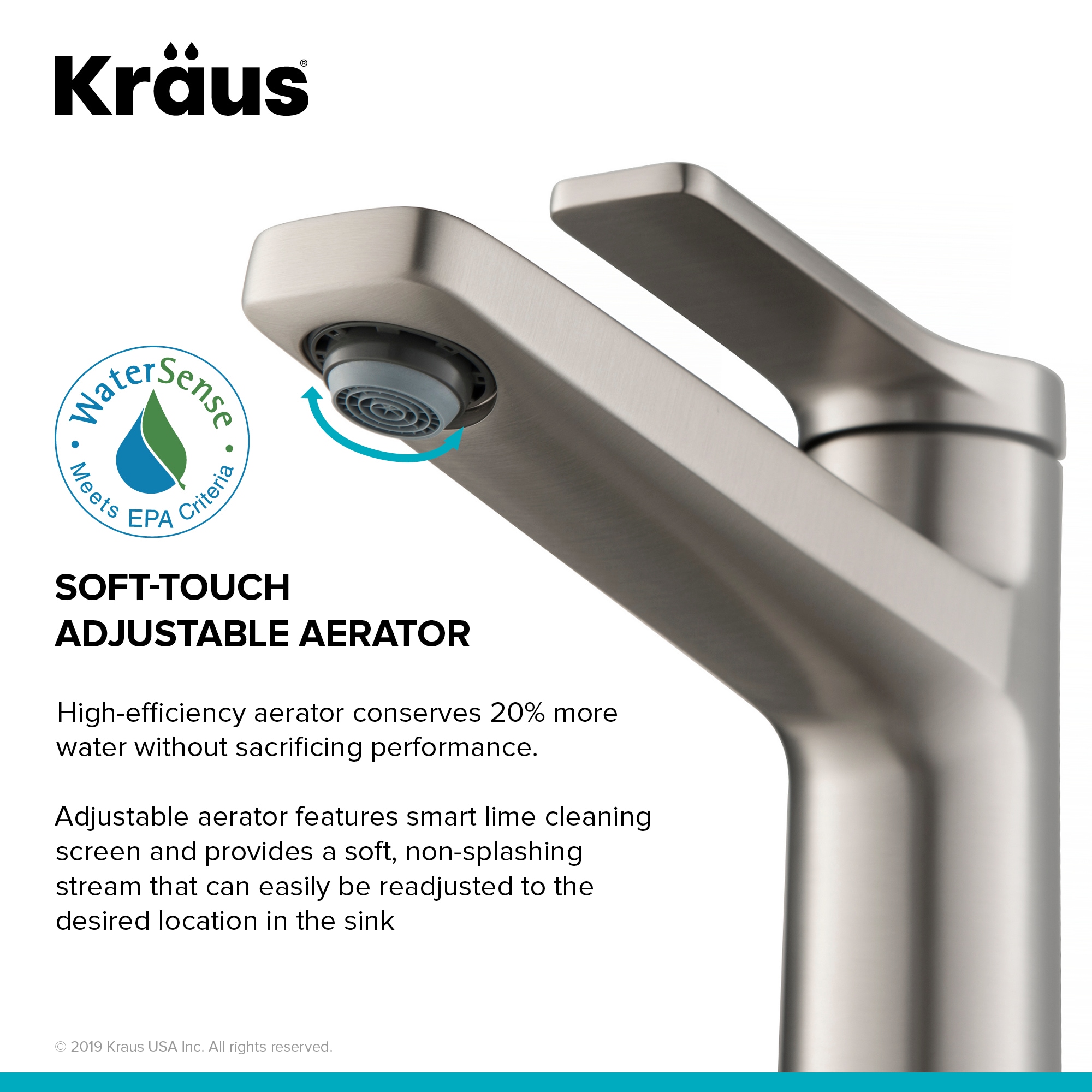 Kraus KBF-1401SFS Lavatory-Faucets - View #9