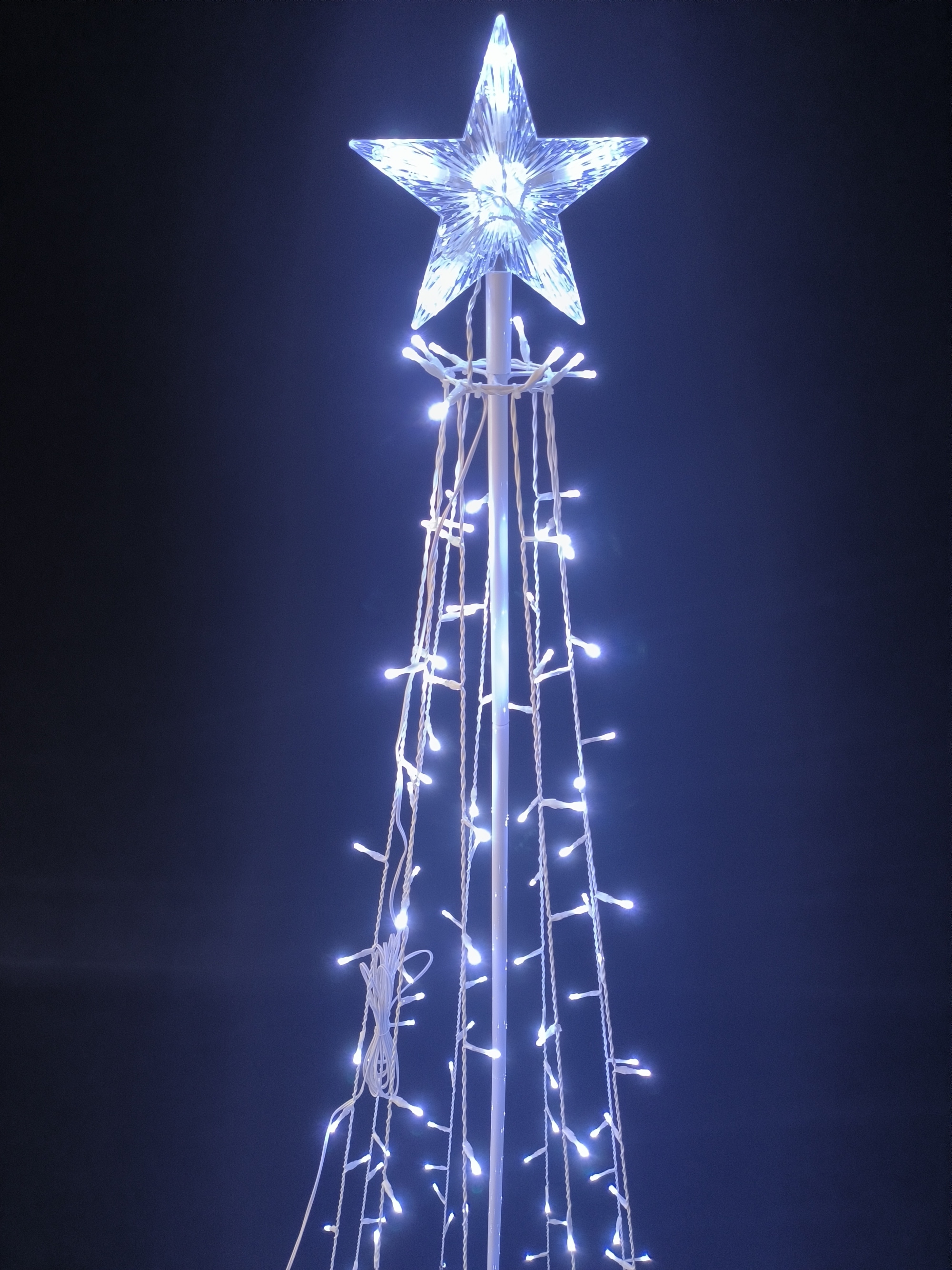 Hi-Line Gift 37510-WT Artificial-Christmas-Trees - View #2
