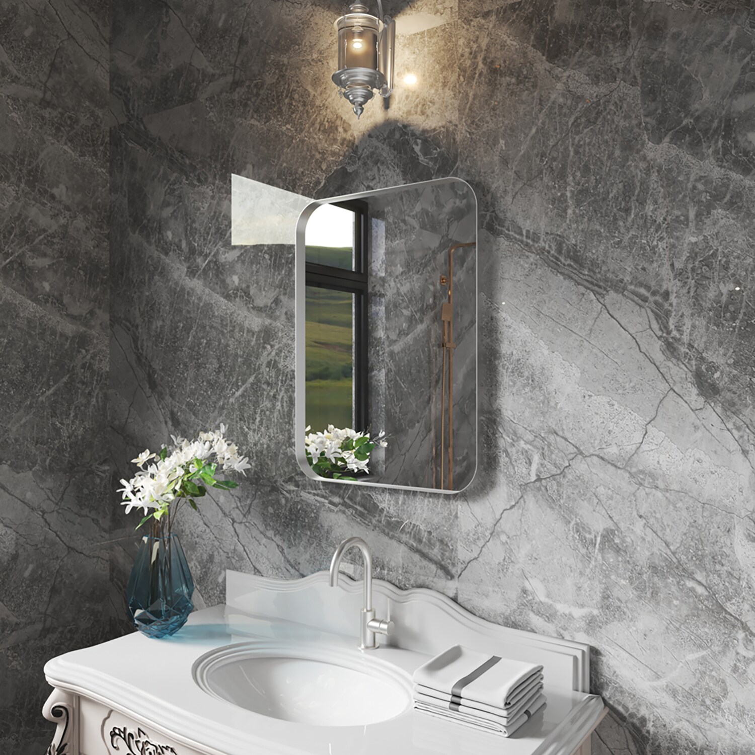 waterpar WPLO-2189 Framed-Bath-Mirrors - View #3