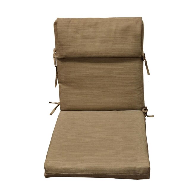Allen Roth Outdoor Cushion Natural Wheat High Back Patio Chair In The Furniture Cushions Department At Com - Allen And Roth 2 Piece Wheat Deep Seat Patio Chair Cushion