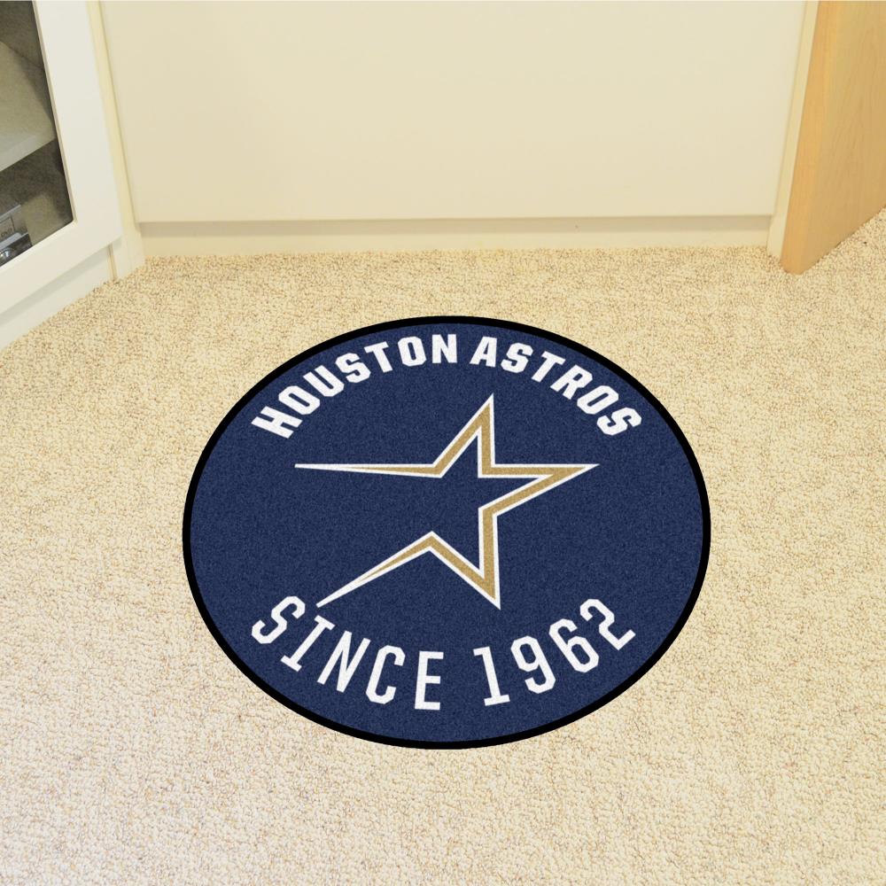 Houston Astros Pet Field Mat - Navy