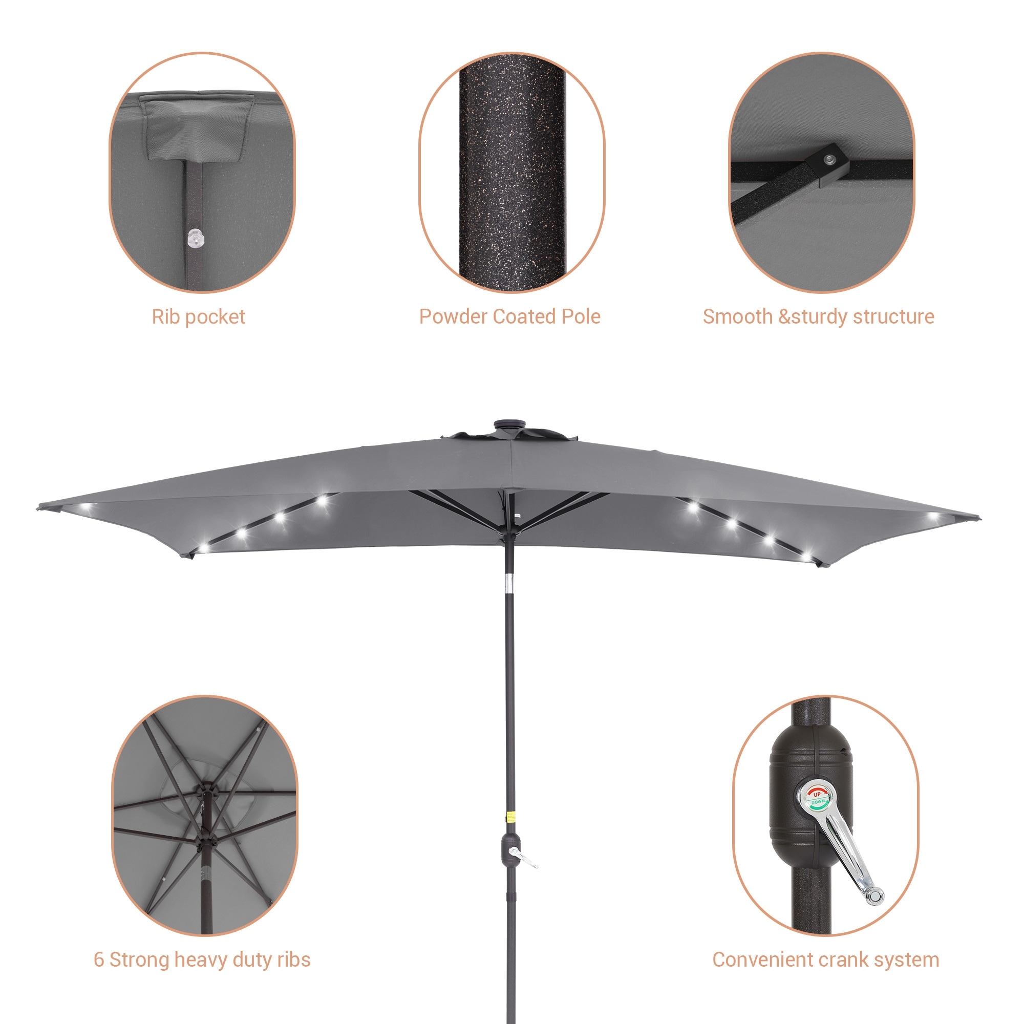 ACEGOSES LW-320A-LED Umbrellas-2 - View #4