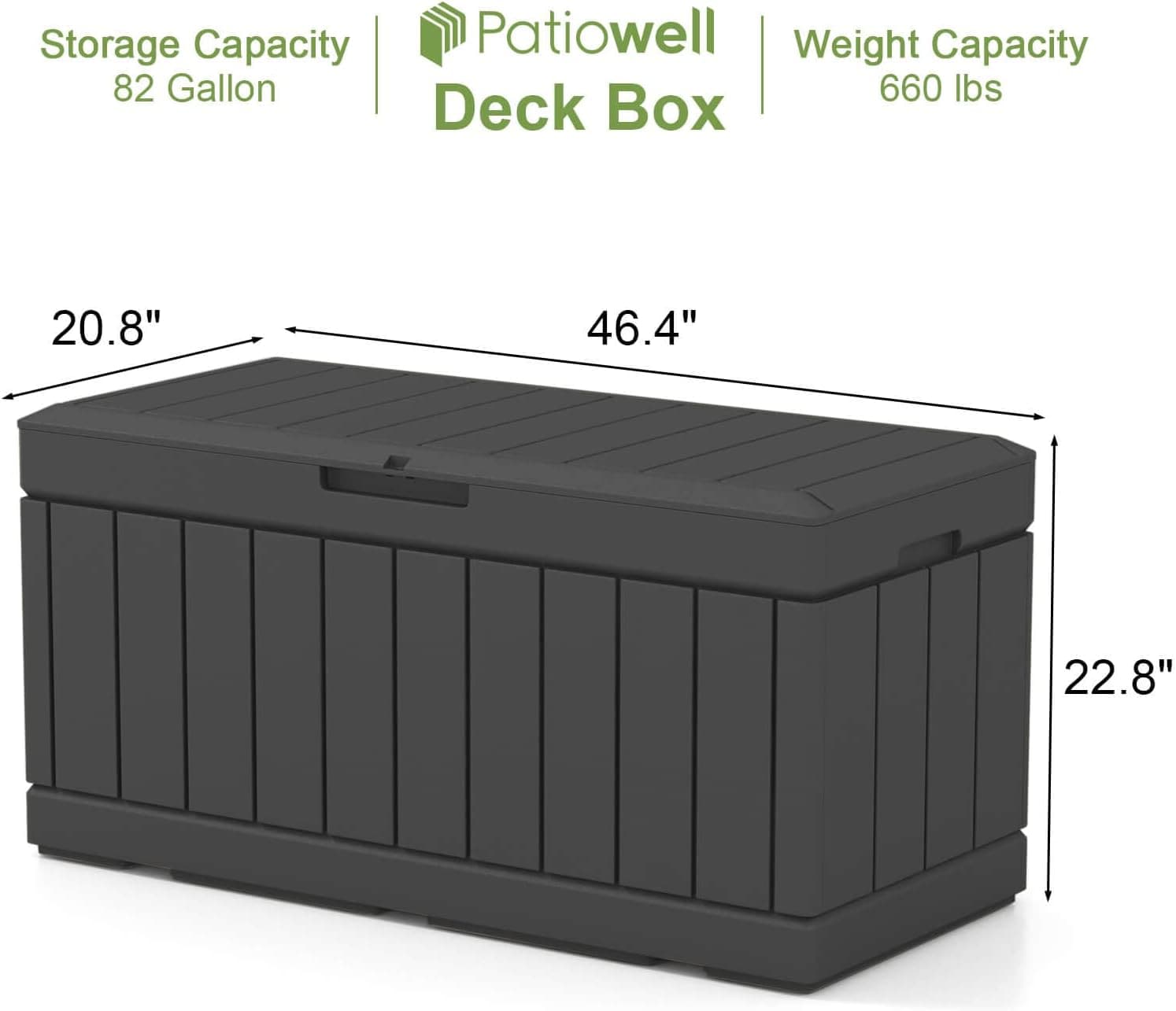 Patiowell WES-PSB22-0093-0 Deck-Boxes - View #6