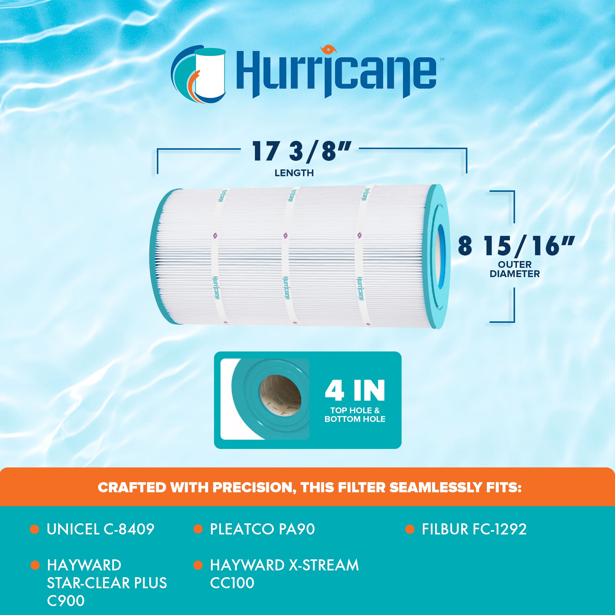 Hurricane 400428 Pool-Filter-Skim-Sys-Parts - View #4