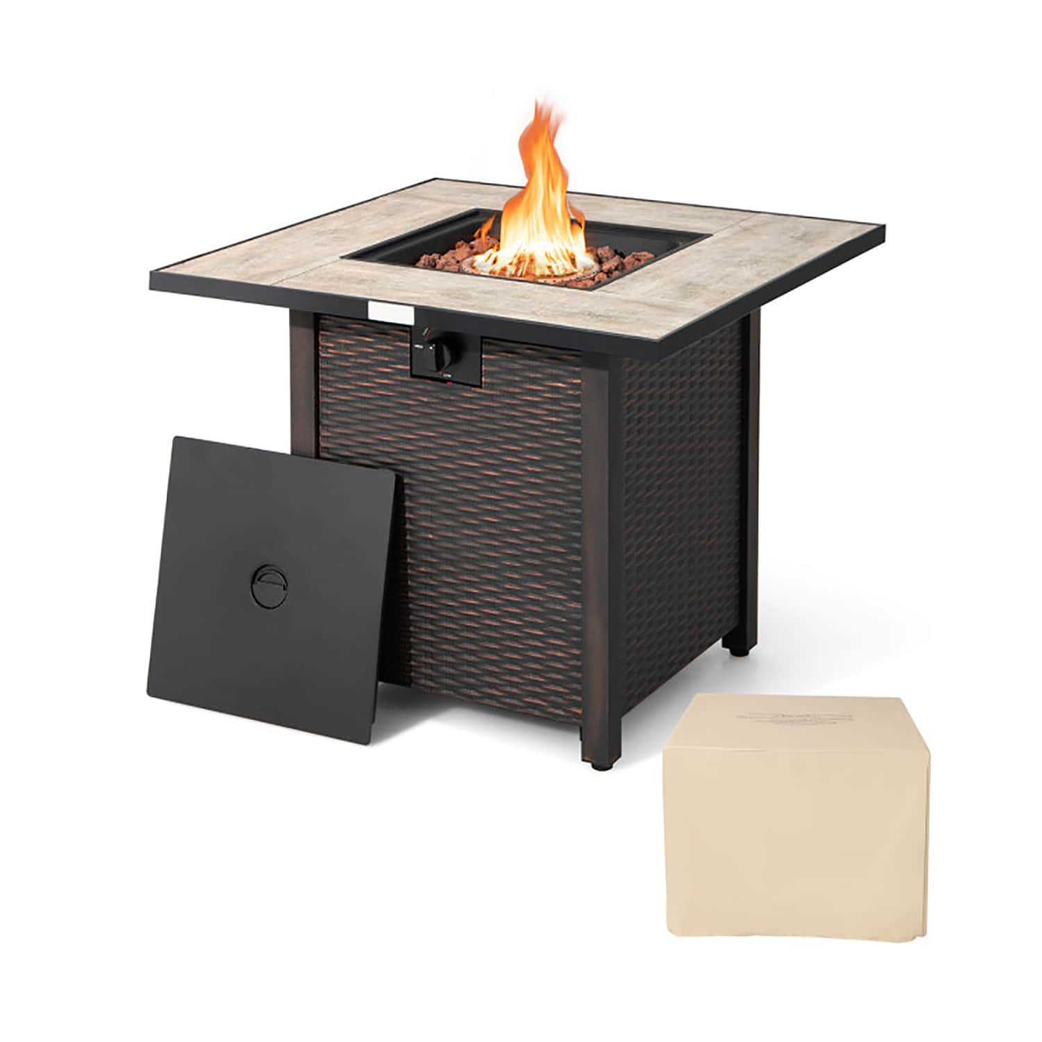 GZMR GZ-A01NP27DK Outdoor-Gas-Firepits - View #10
