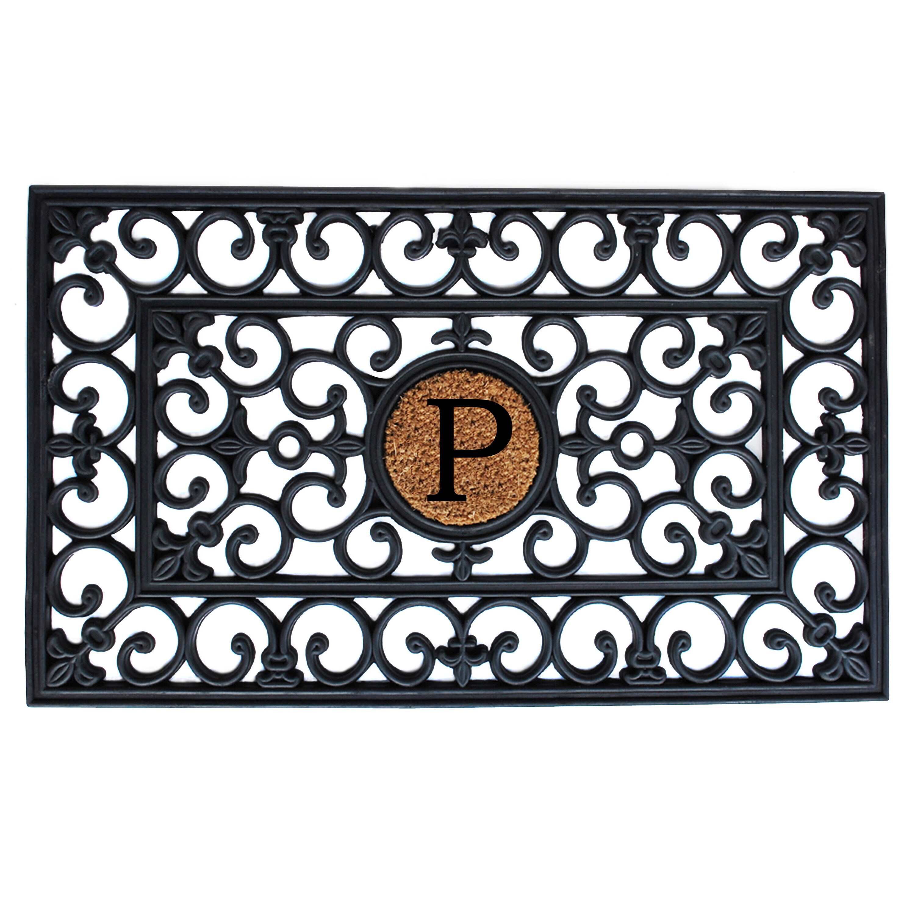 Calloway Mills Black Arch 18 x 30 Doormat