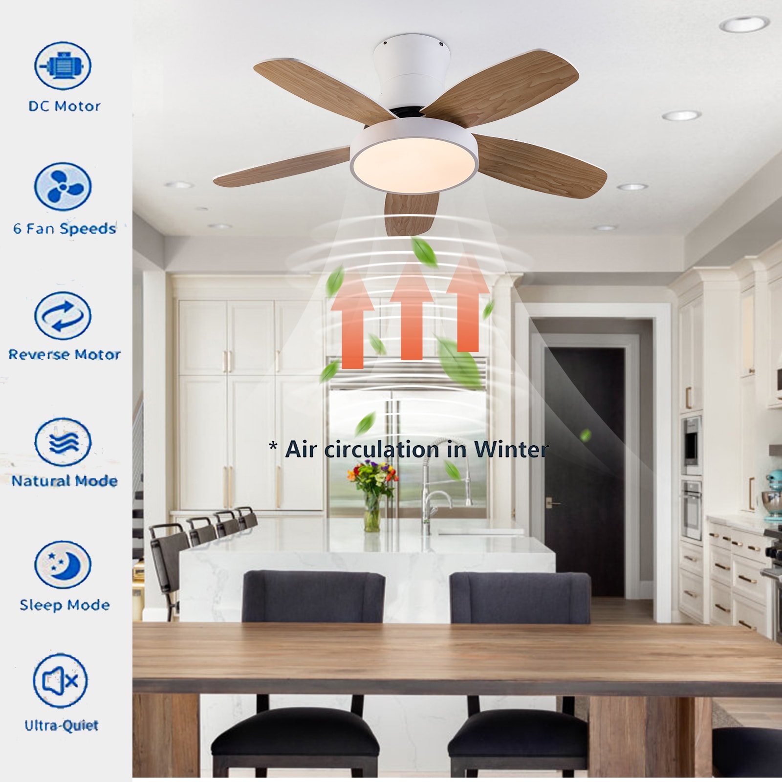 Oukaning JZUCOD2E99HCX Ceiling-Fans - View #4