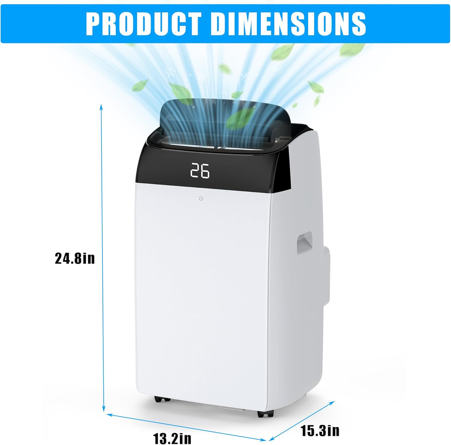 Qeetex NL-PHO-0XJ11HNO Portable-Air-Conditioners - View #2