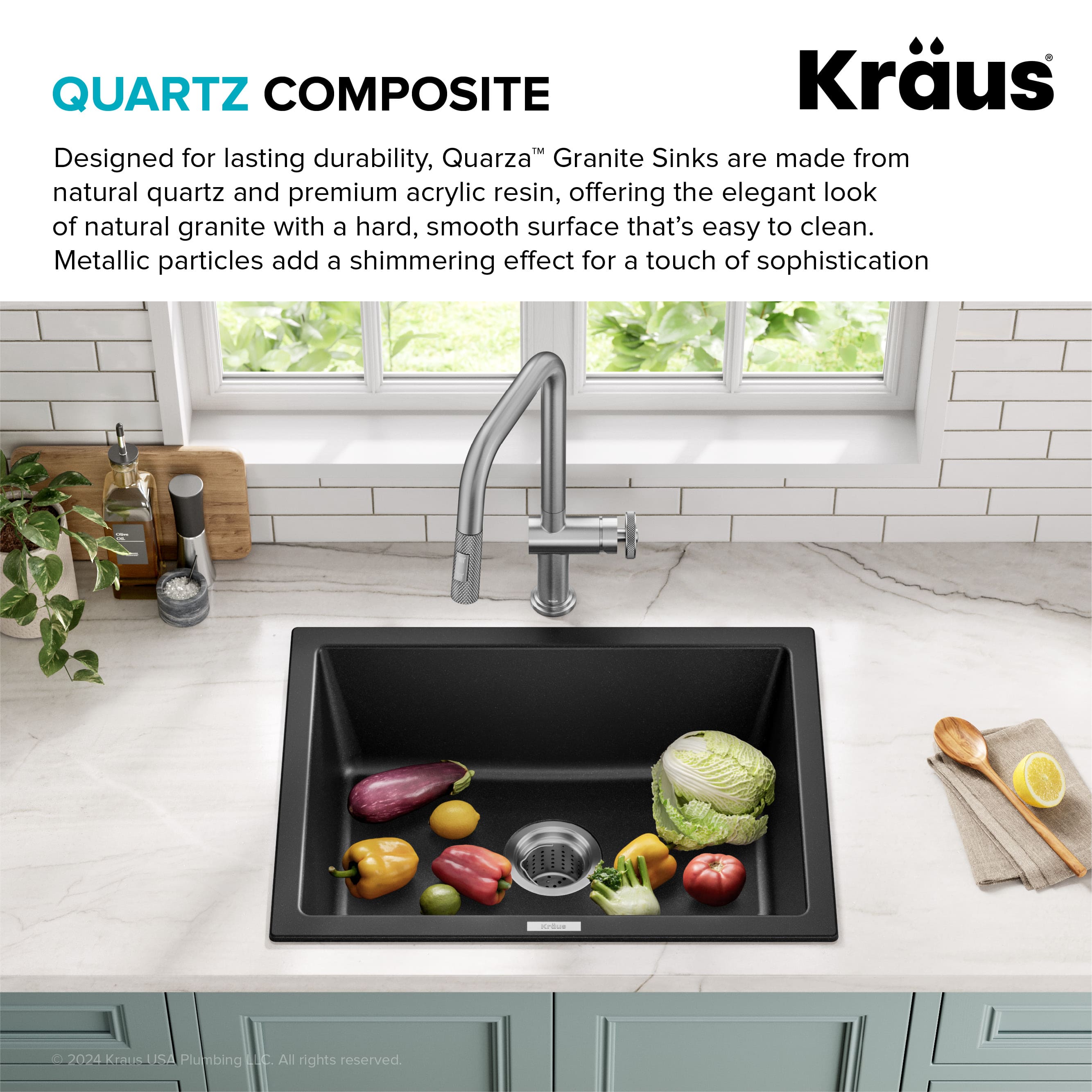 Kraus KGD-410B Kitchen-Sinks - View #7