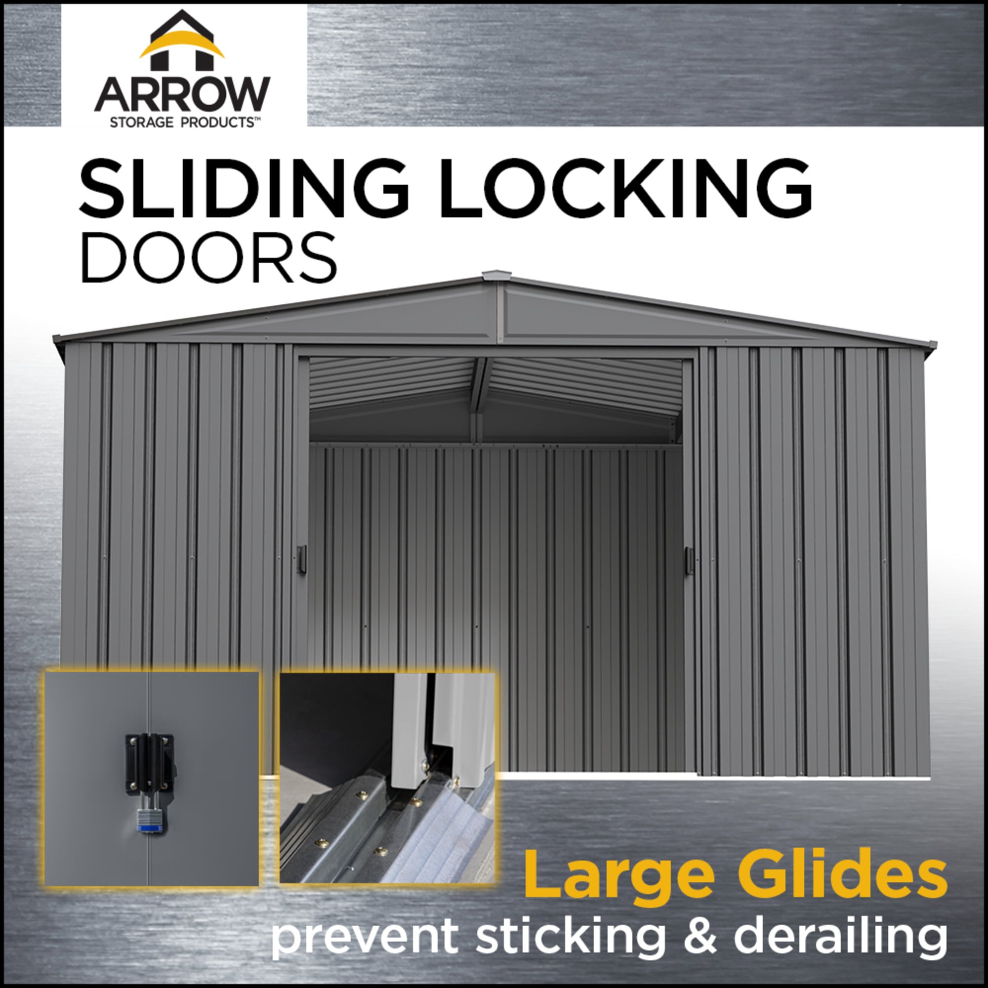 Arrow ASG810OT Metal-Storage-Buildings-Sheds - View #6