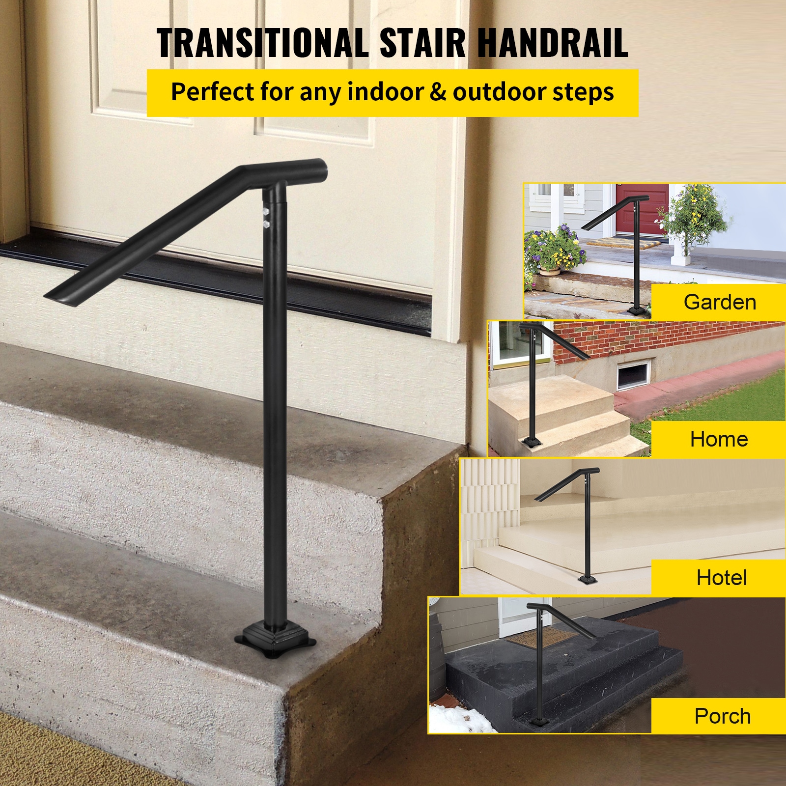 VEVOR TFBXYGLZHS3C1XYBOV0 Interior-Stairpart-Railing - View #3