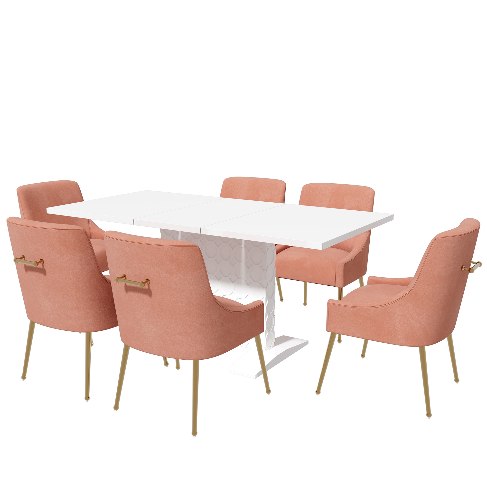 Clihome CL-ST1WH700PK Dining-Sets - View #2