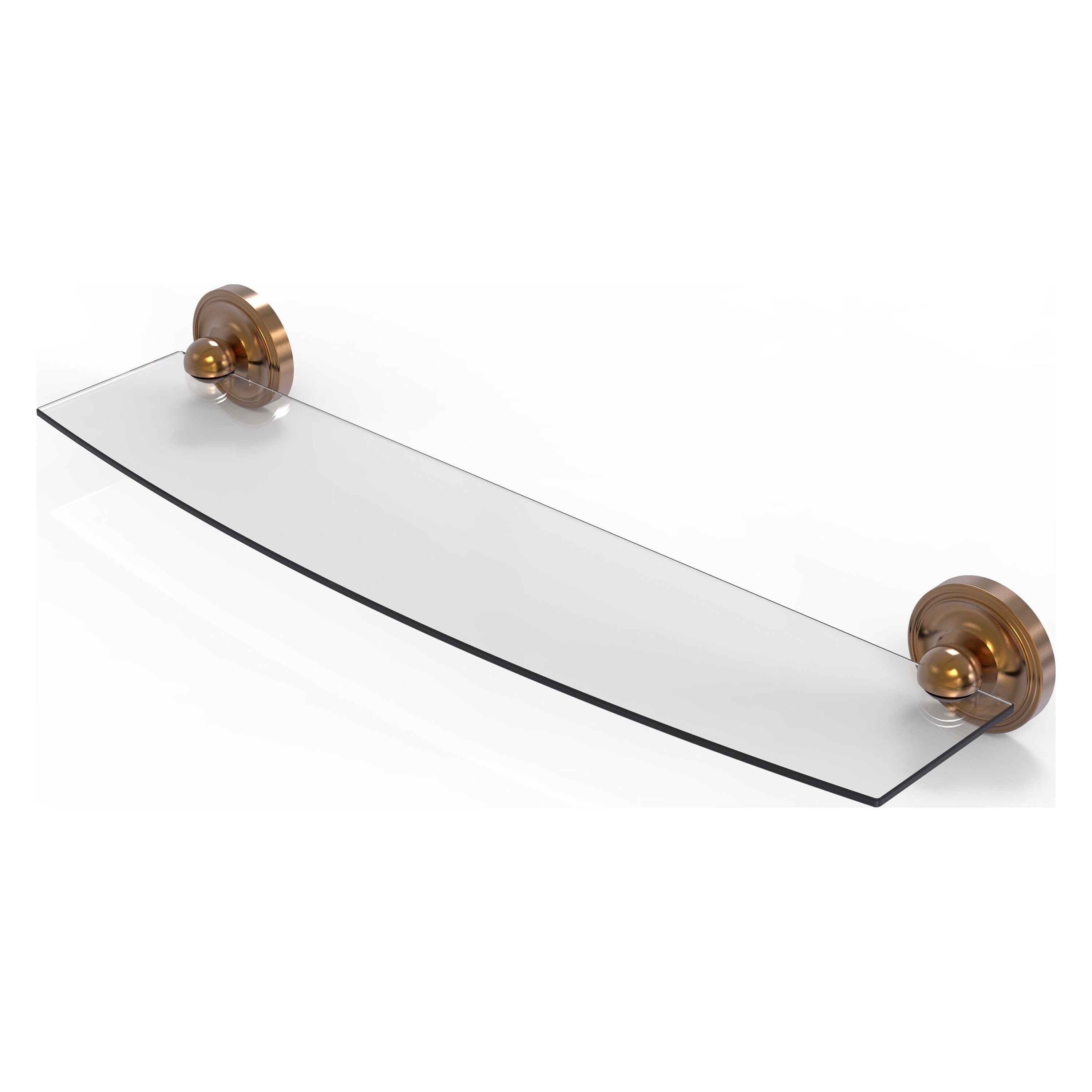Allied Brass PR-33/24-BBR Prestige Regal Brushed Bronze Wall mount Bathroom Shelf ( 24-in x 3-in x 5-in )
